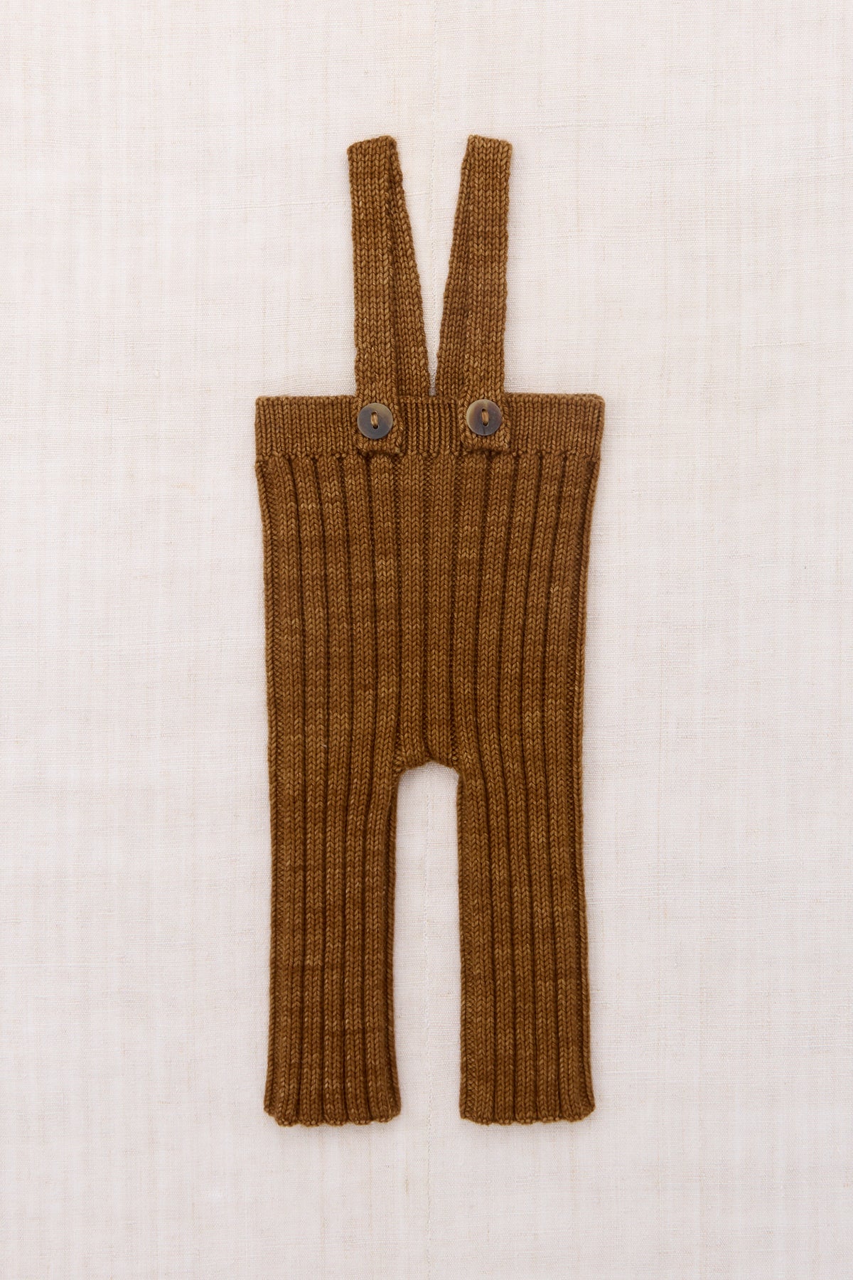 Misha & Puff BABY RIB LONGIES (ACORN) 26aw Drop1