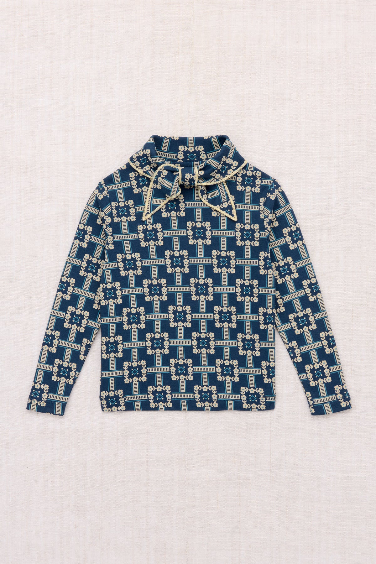 Misha & Puff SCOUT TOP (MOONLIGHT RAILROAD FLORAL) 26wi Drop1