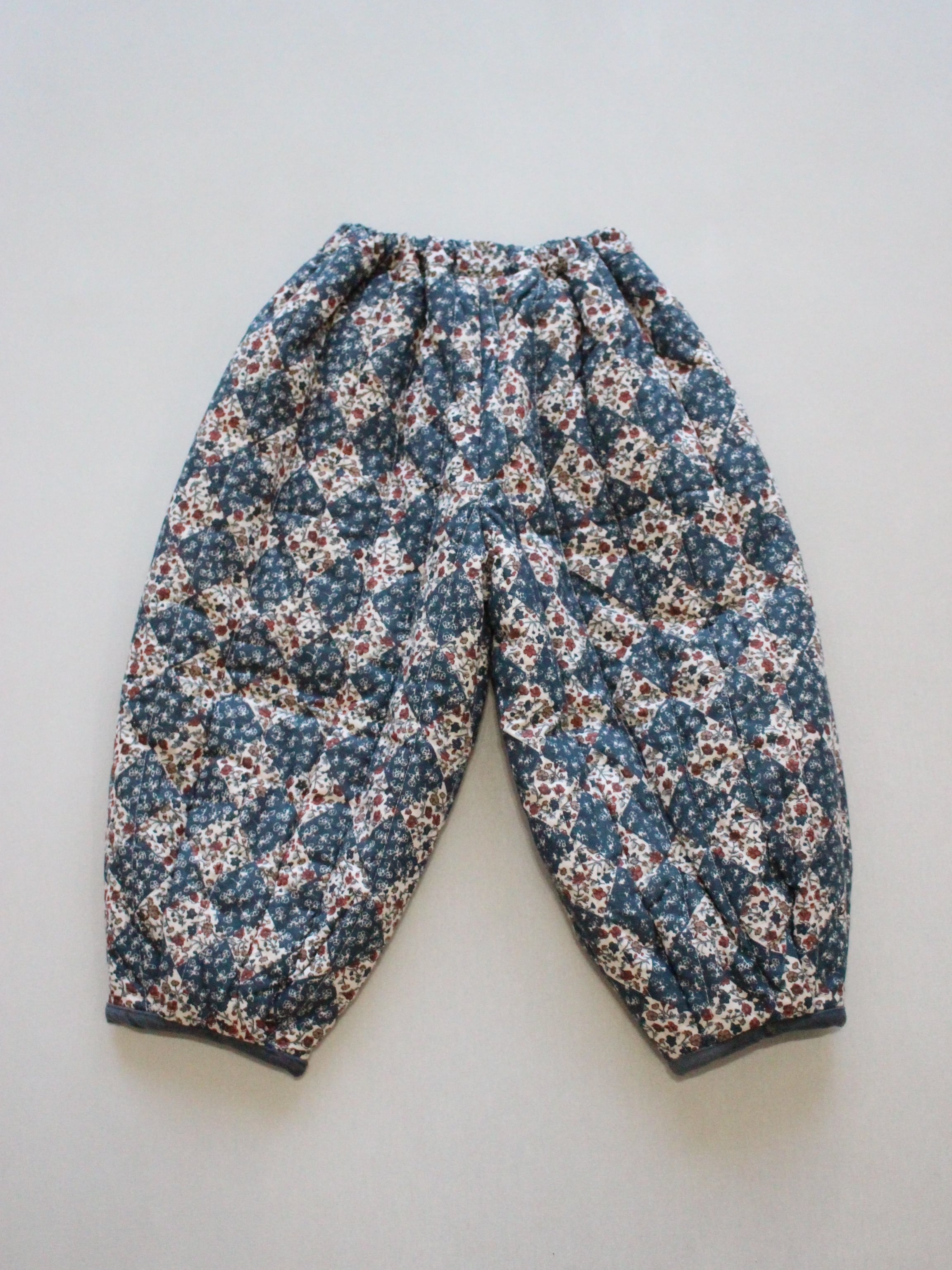 little cotton clothes Quilted Jessica Trousers Harlequin Floral