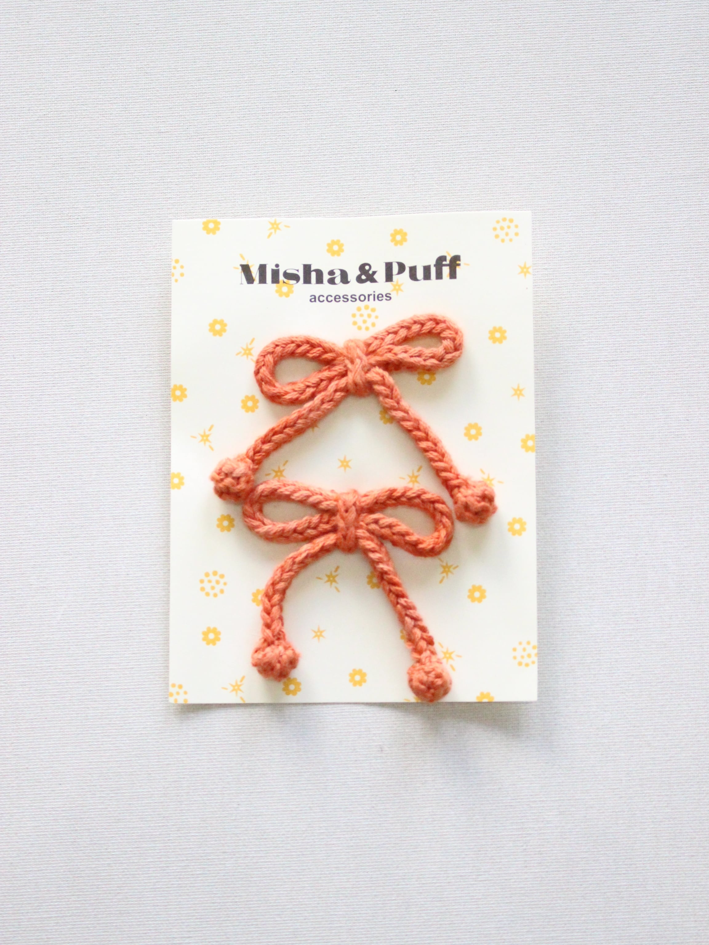Misha & Puff Popcorn Bow Elastic Gamberetto