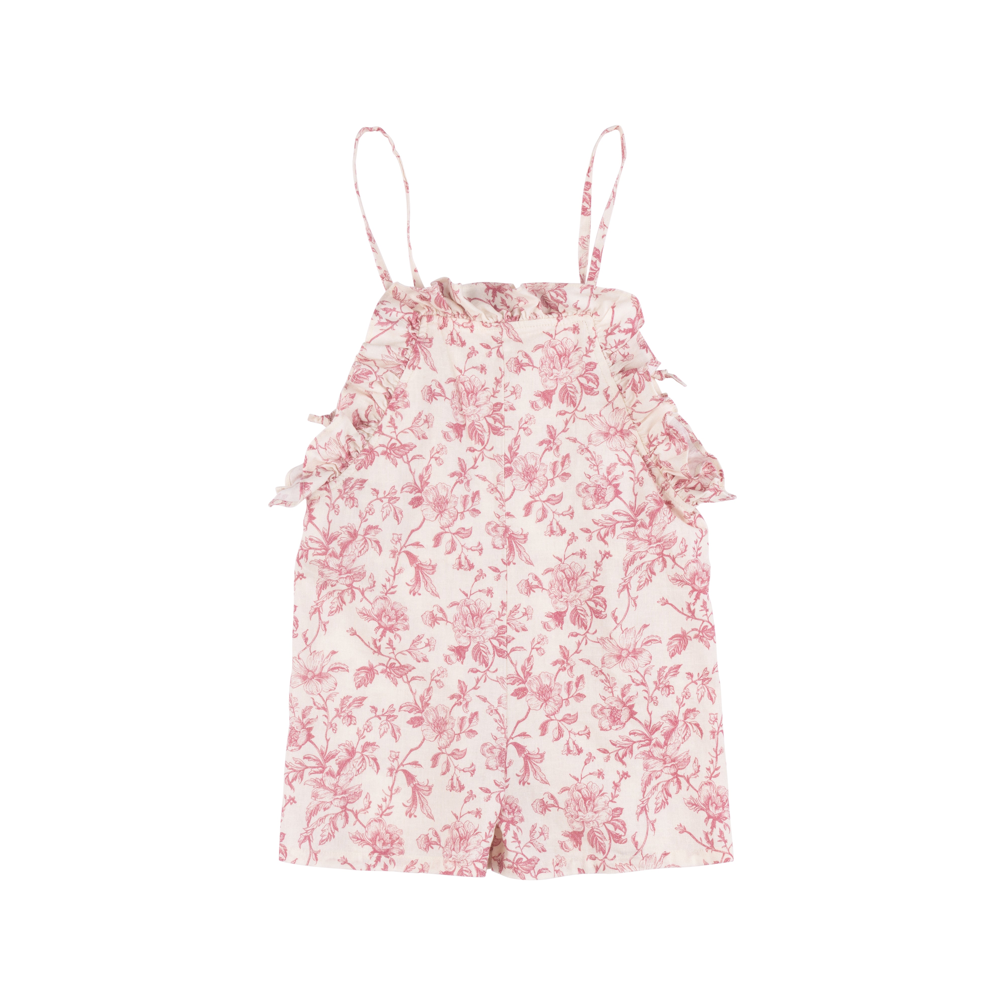 BABE & TESS Tutuna Jane Jumpsuit peonia flowers