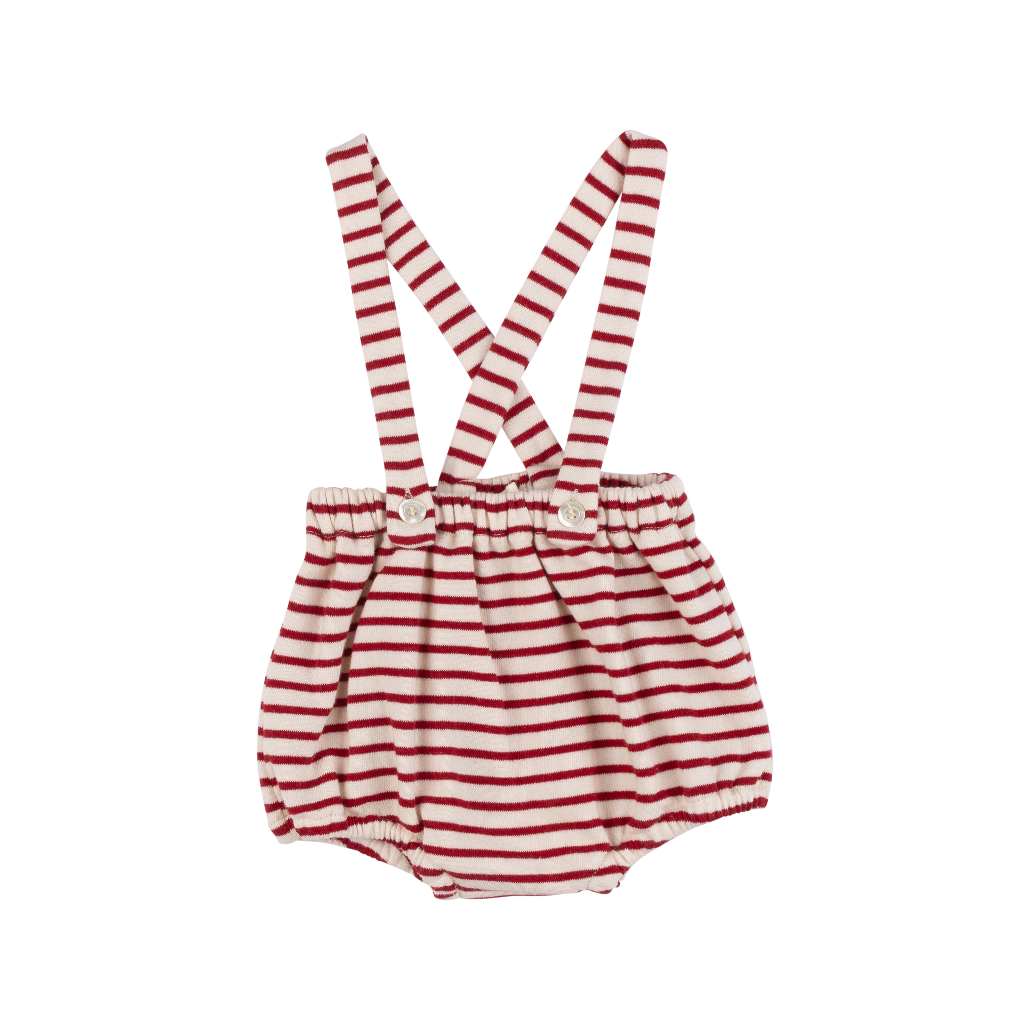 BABE & TESS Sweet salopette Jumpsuit Red
