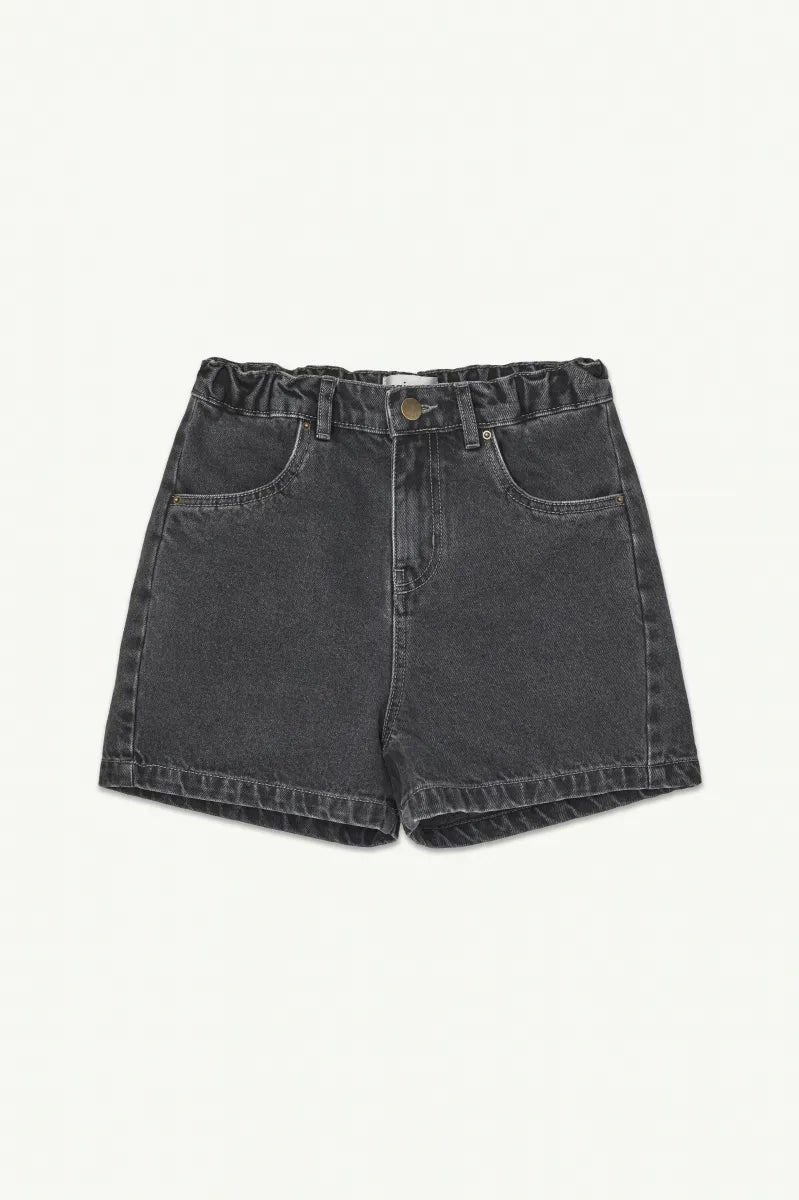 main story Denim Short Faded Black Denim