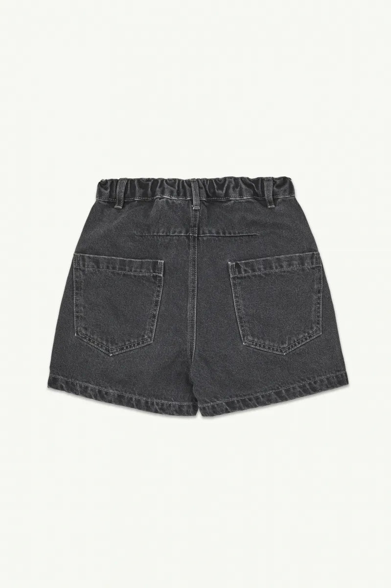 main story Denim Short Faded Black Denim