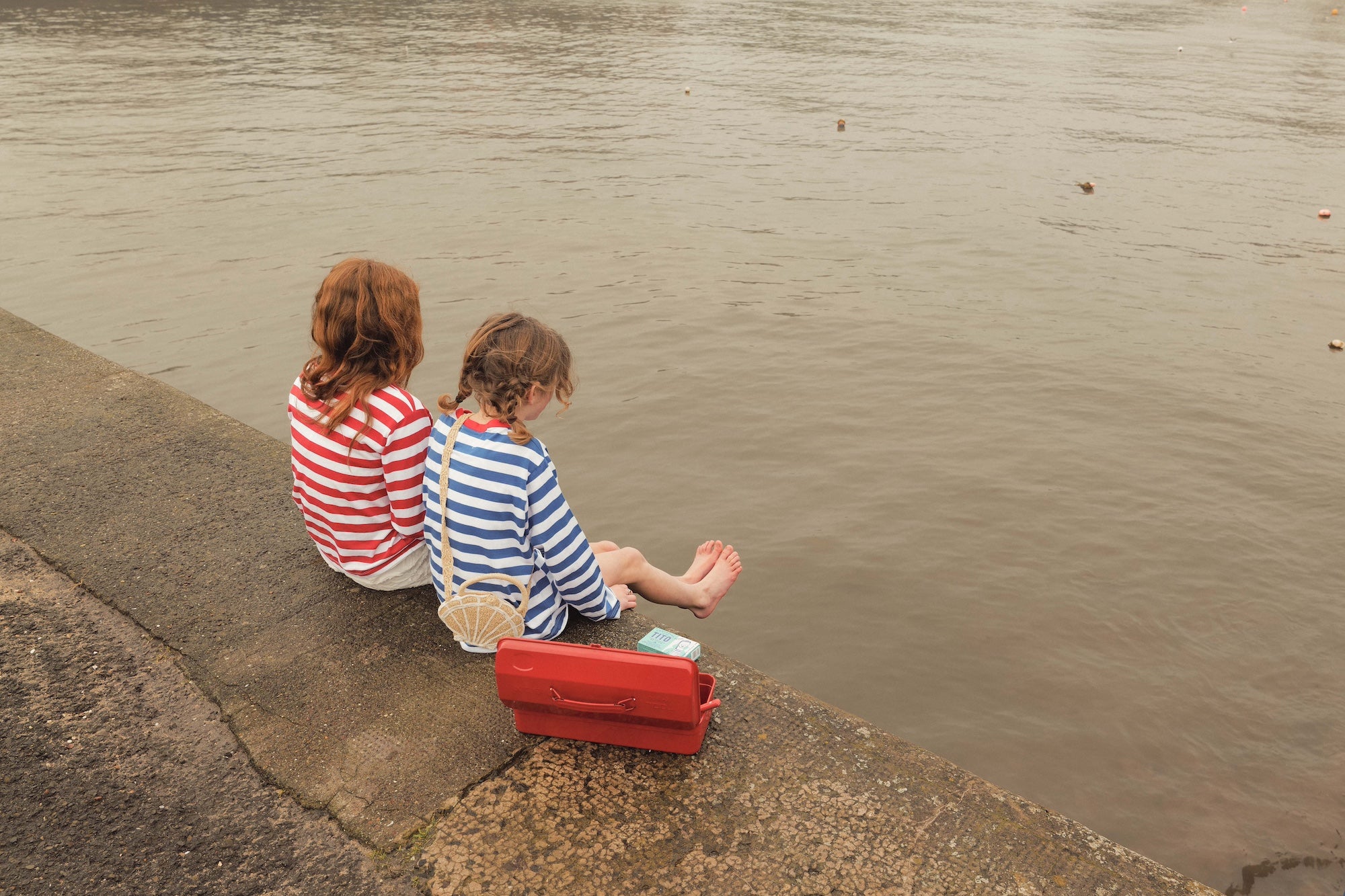 FISH & KIDS STRIPES LONG SLEEVES PINK STRIPES