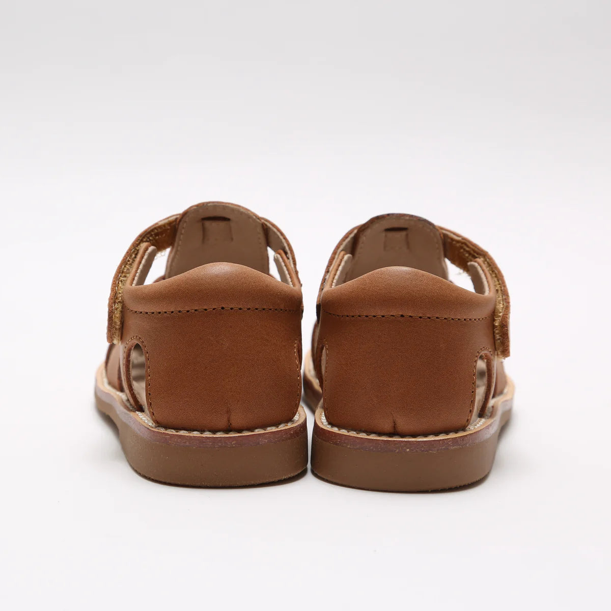 3elves 本革 グルカサンダル Brown