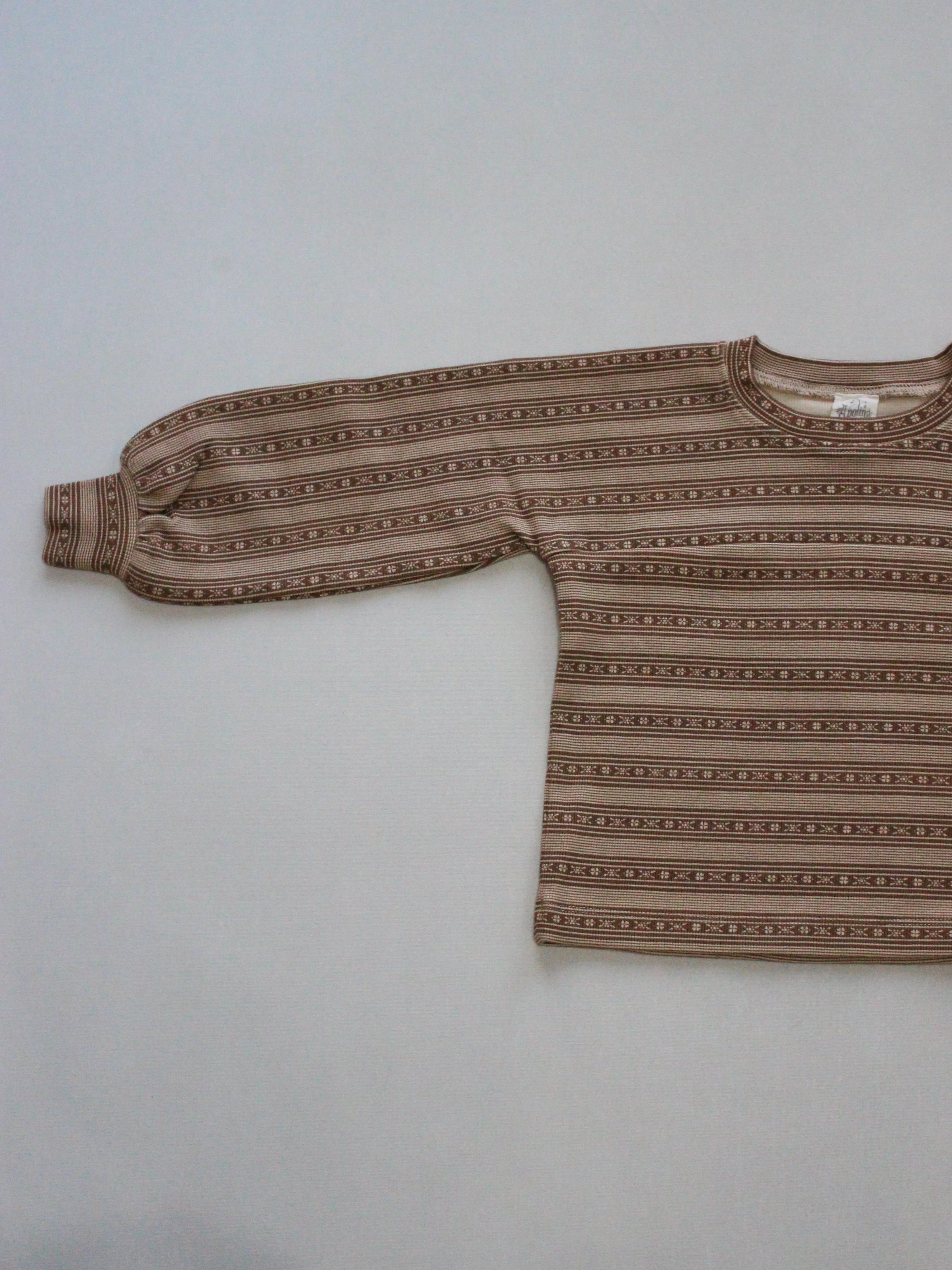 Apolina ROBERTA JERSEY LS TOP - KANNA STRIPE