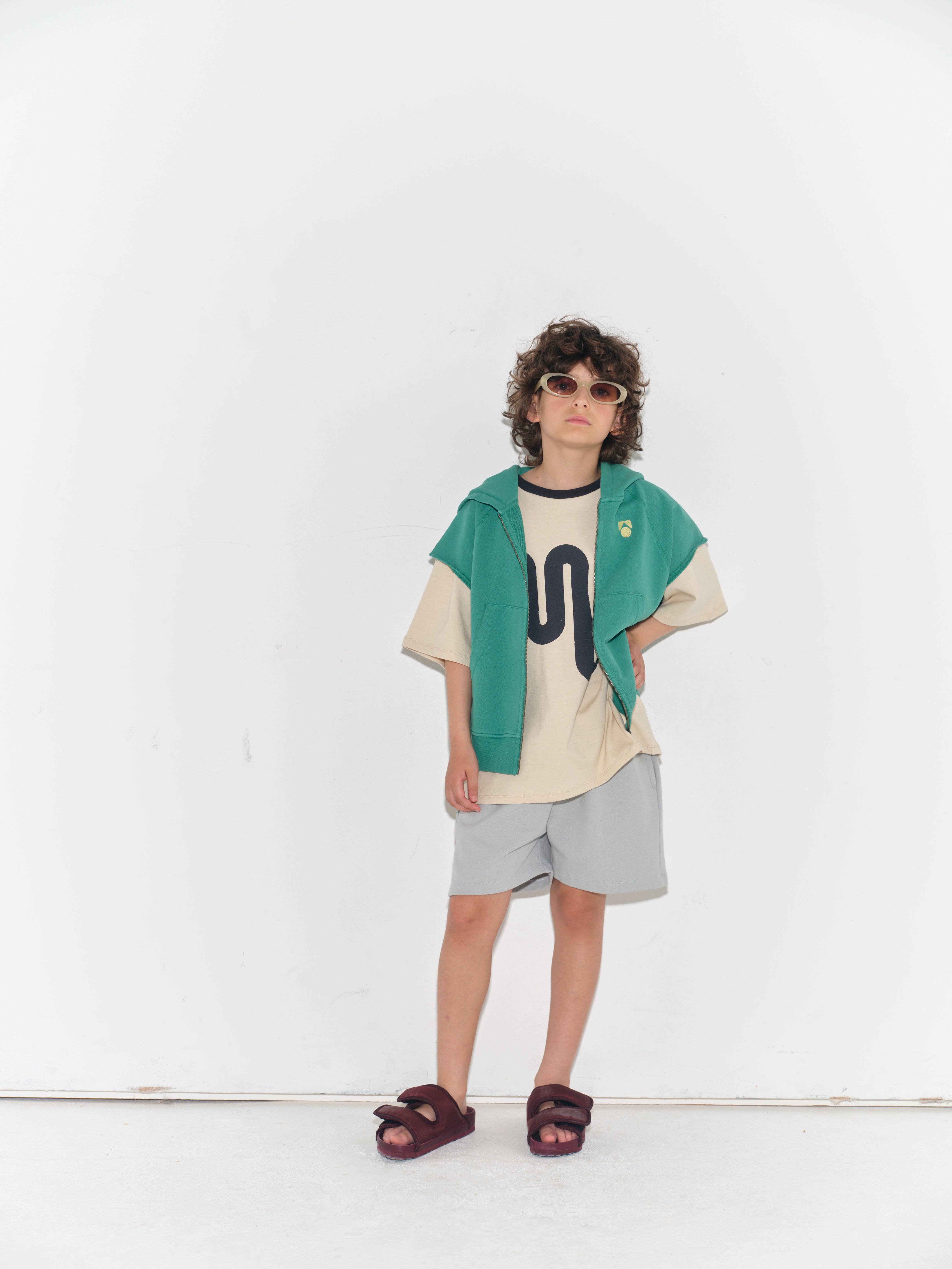 main story Hooded Tank Bottle Green