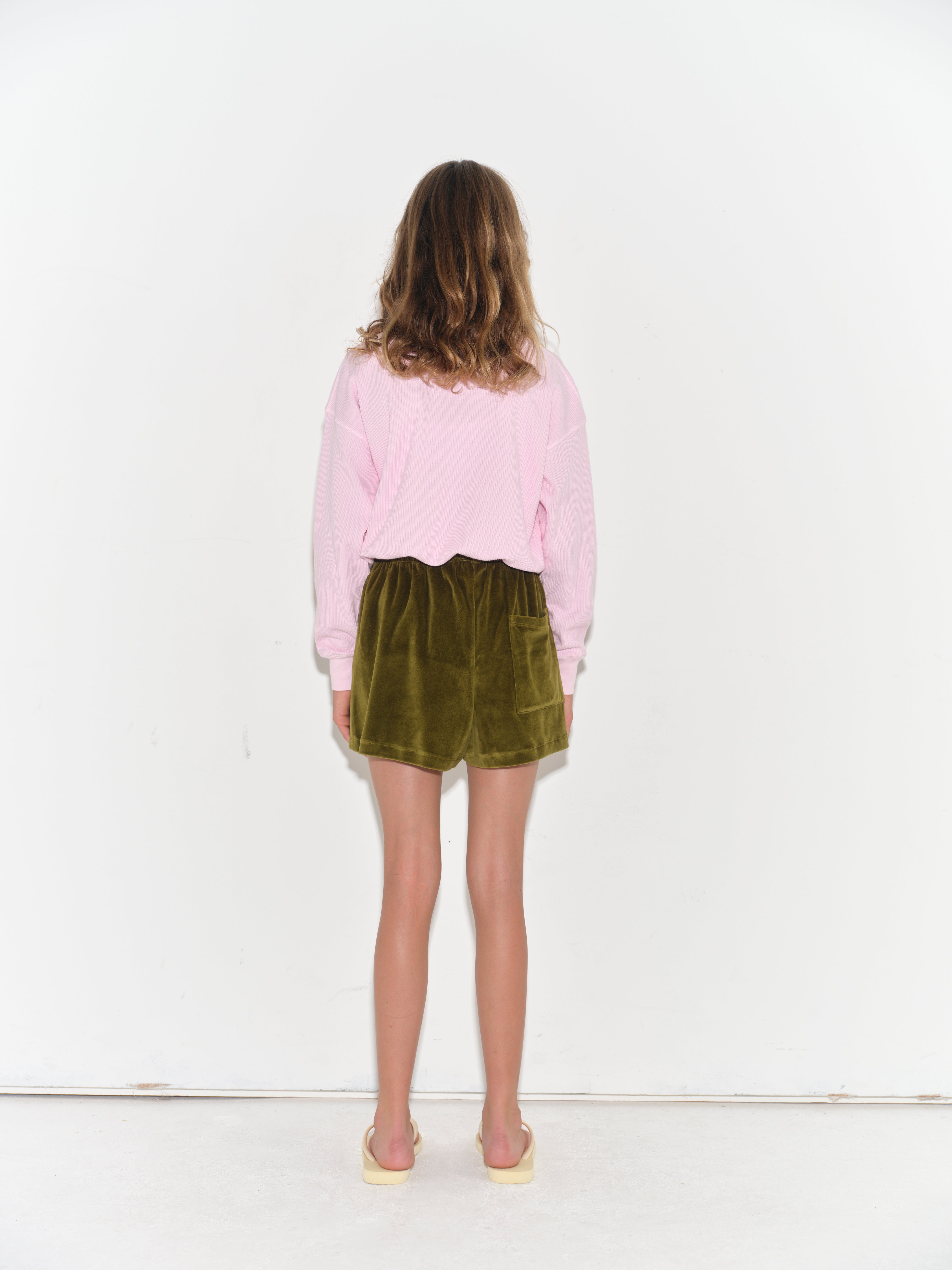 main story Waffle Tee Pink Waffle