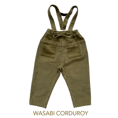 HELLO LUPO Brooks Trousers - Wasabi Corduroy