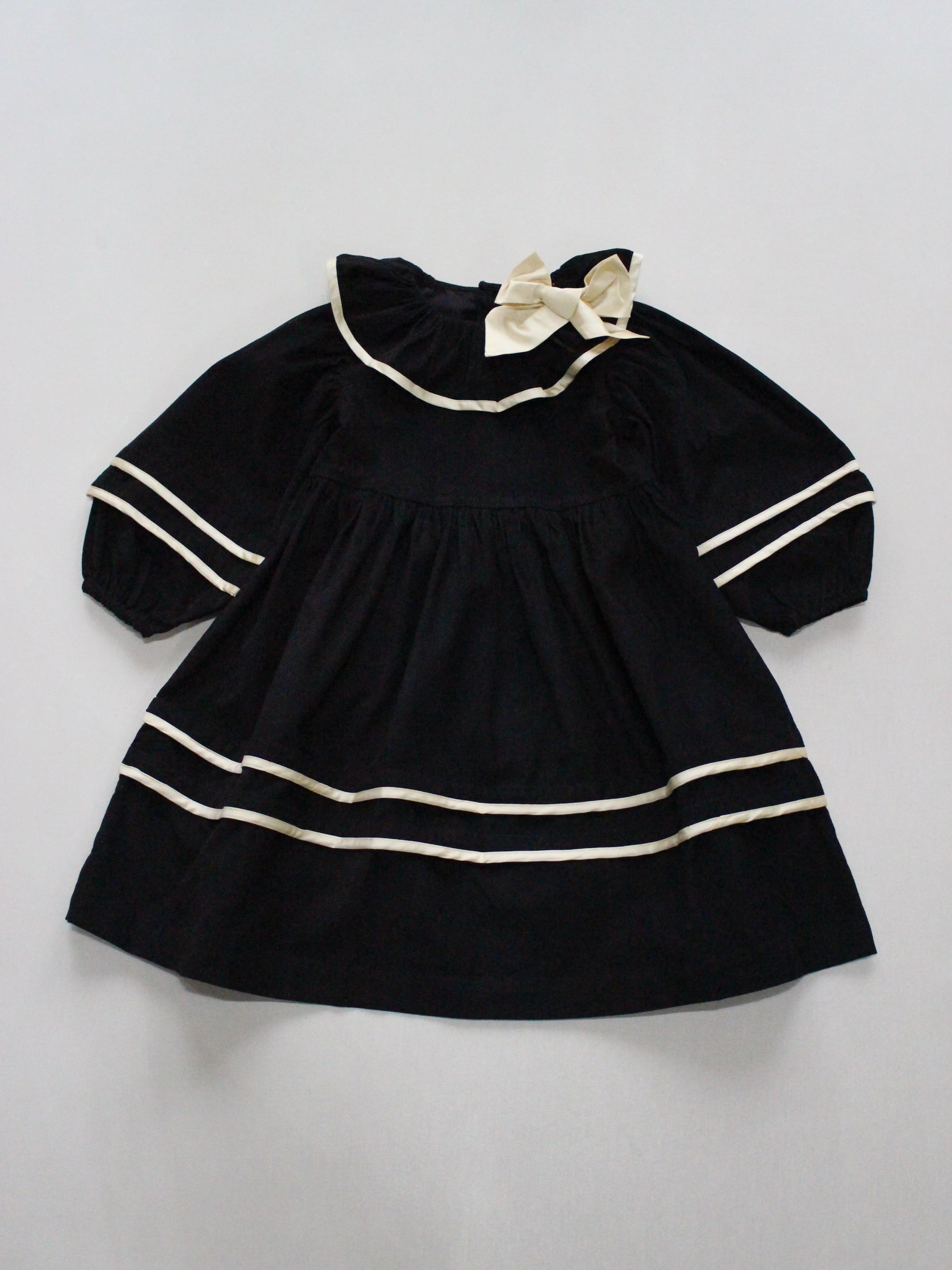 BONJOUR DIARY Dress black baby cord