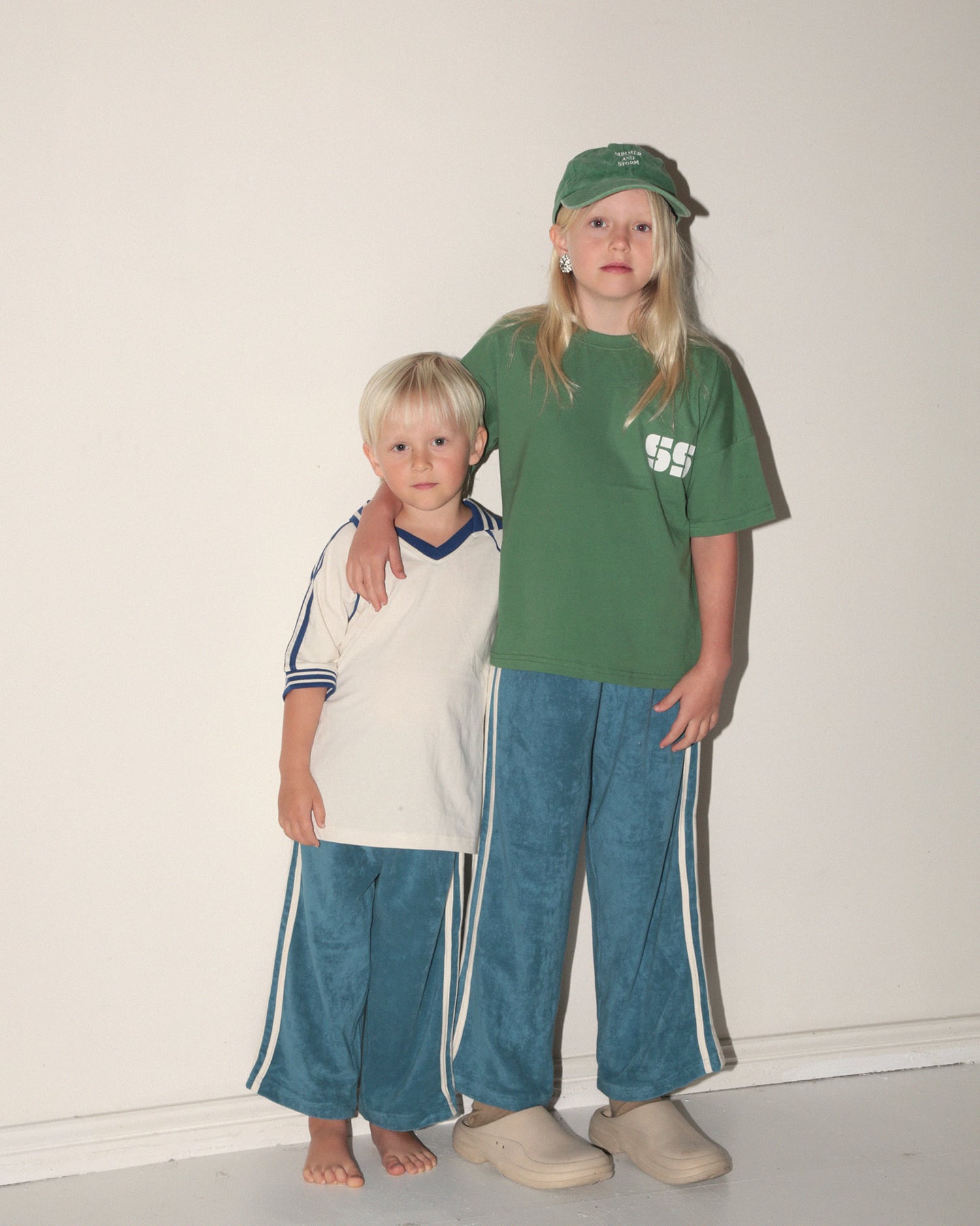 SUMMER and STORM OVERSIZED TEE - GREEN SS