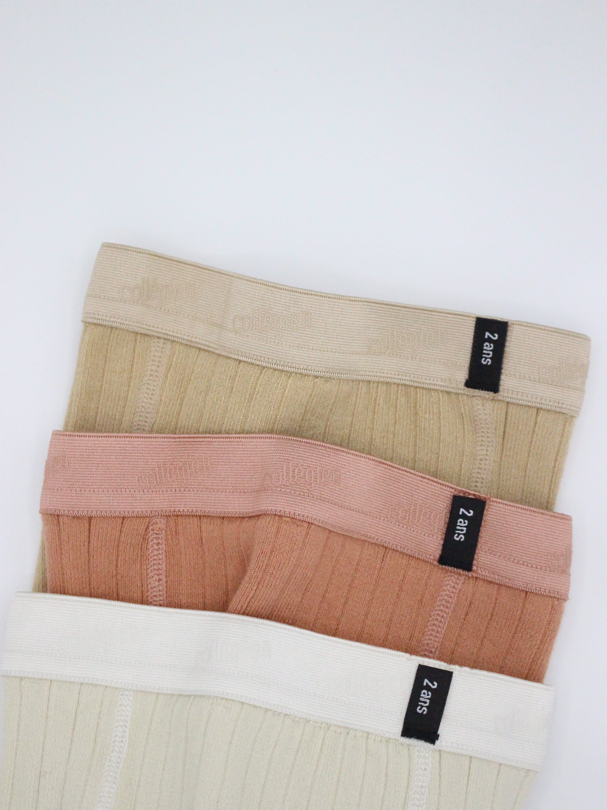 collegien RIBBED TIGHTS Bois de Rose