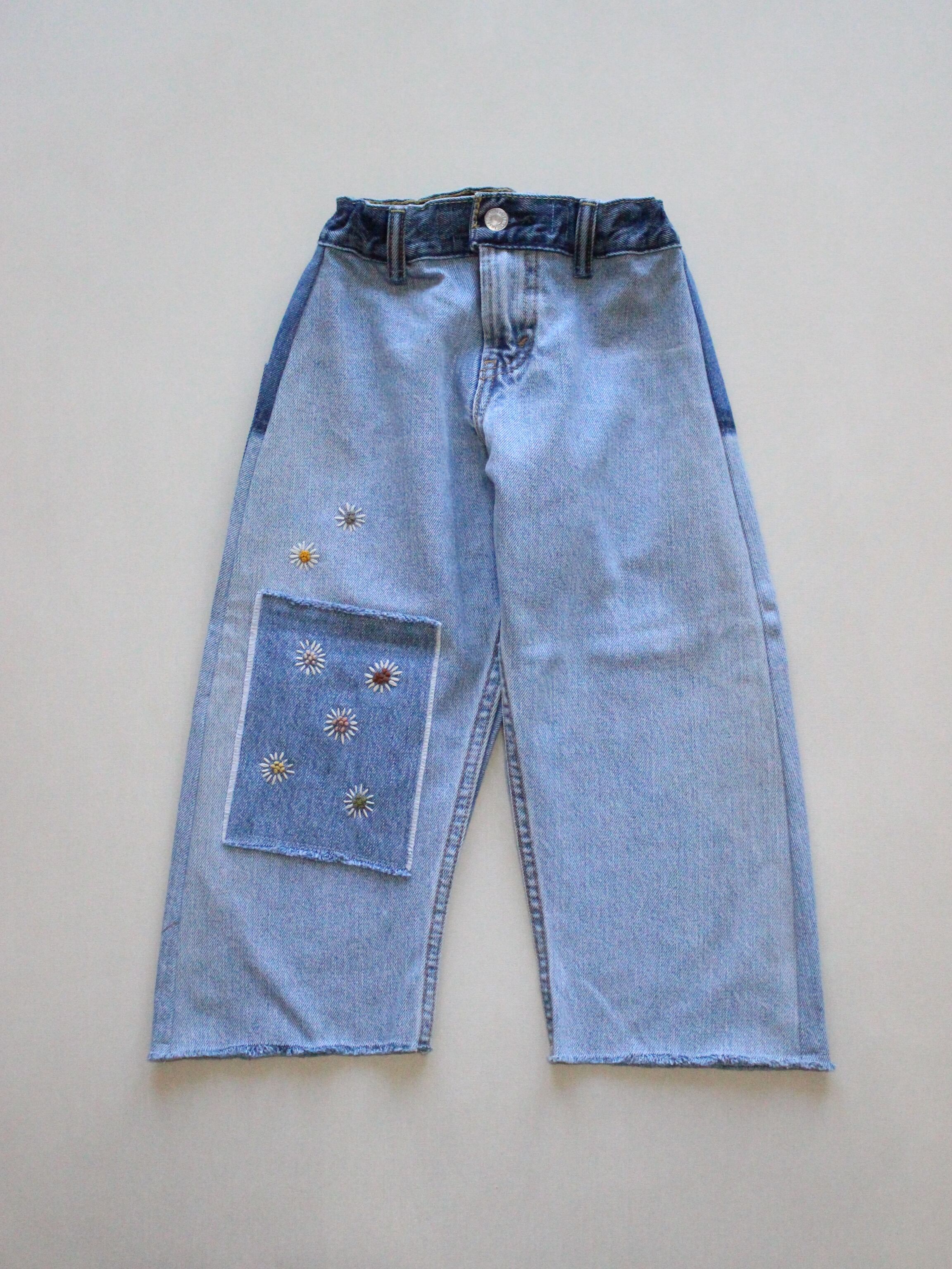 Wunderlang Wild Flower Jeans "The color is light"