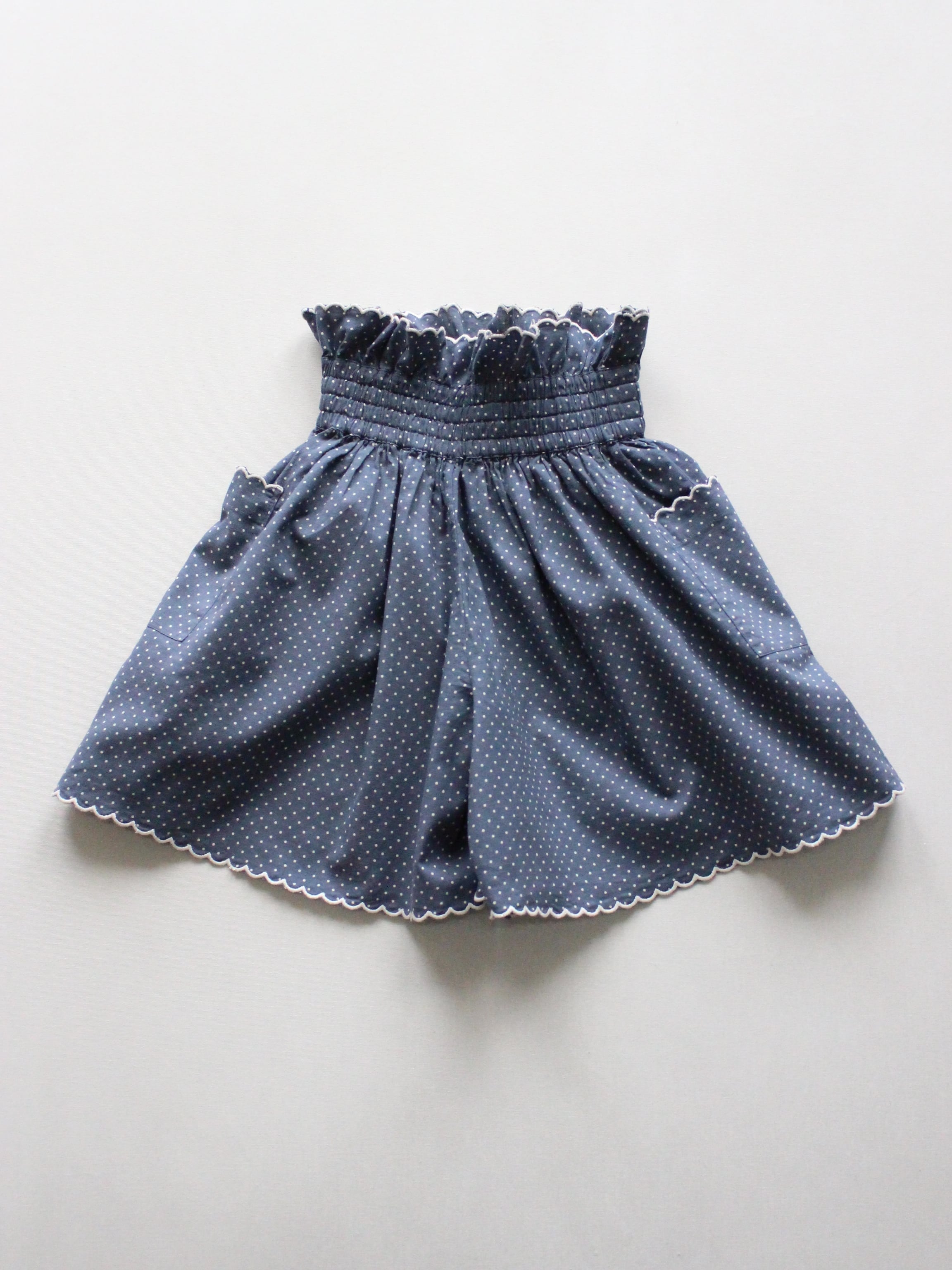 little cotton clothes Ruth Culottes Dainty Dot