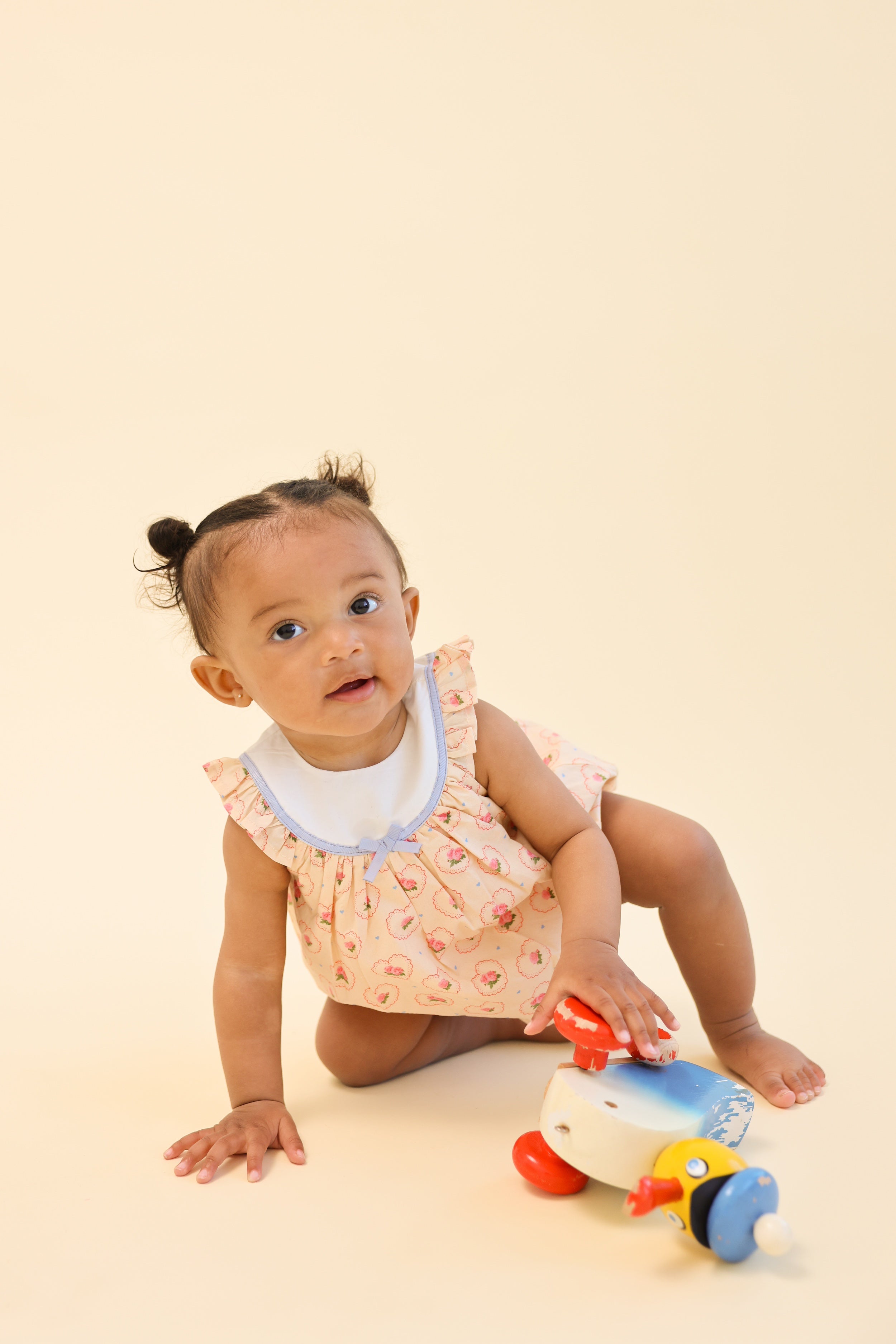 Flöss Fresa Berta Romper Rosy Heart