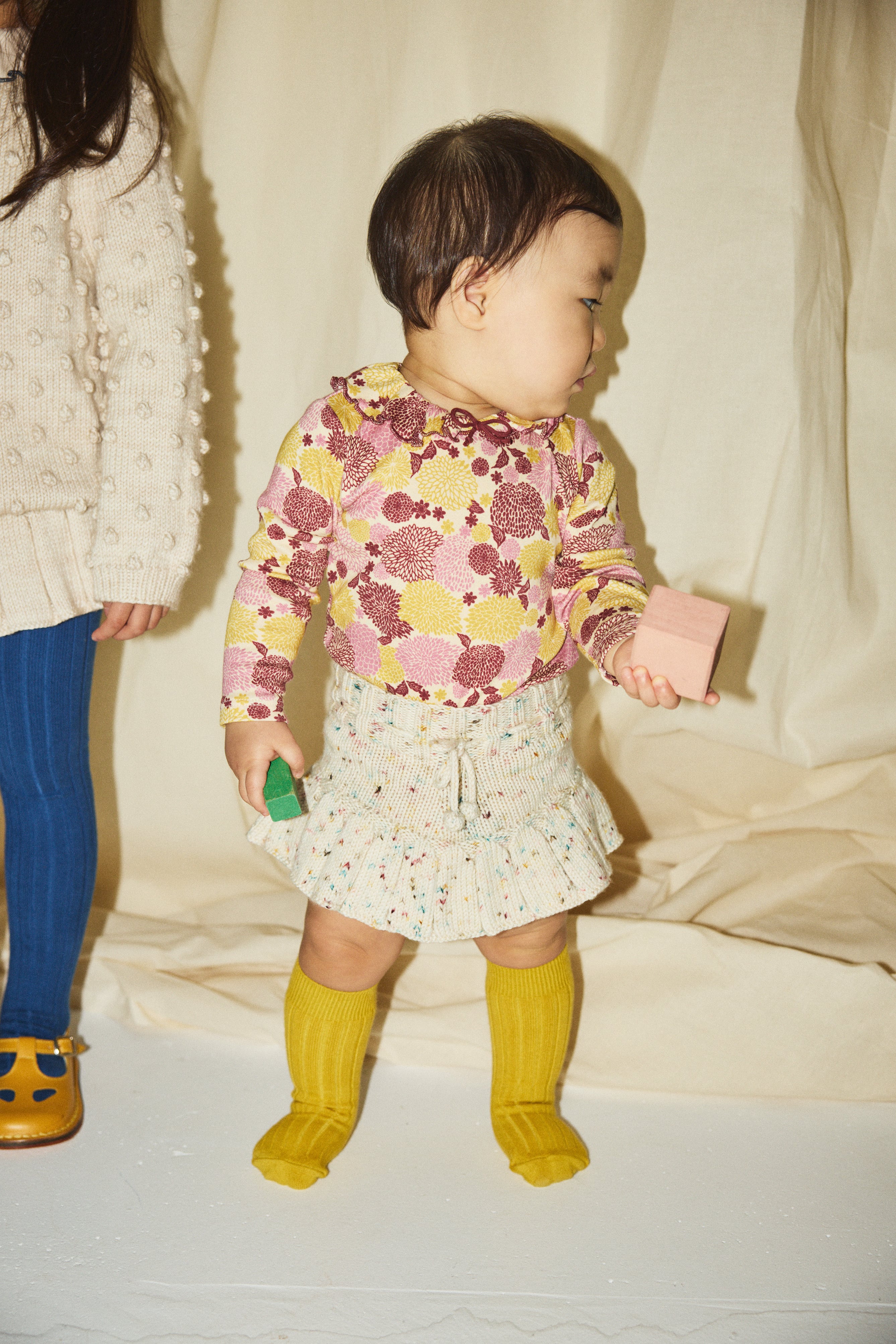Misha & Puff Baby Skating Pond Skirt Snowglobe Confetti 25WI Drop1