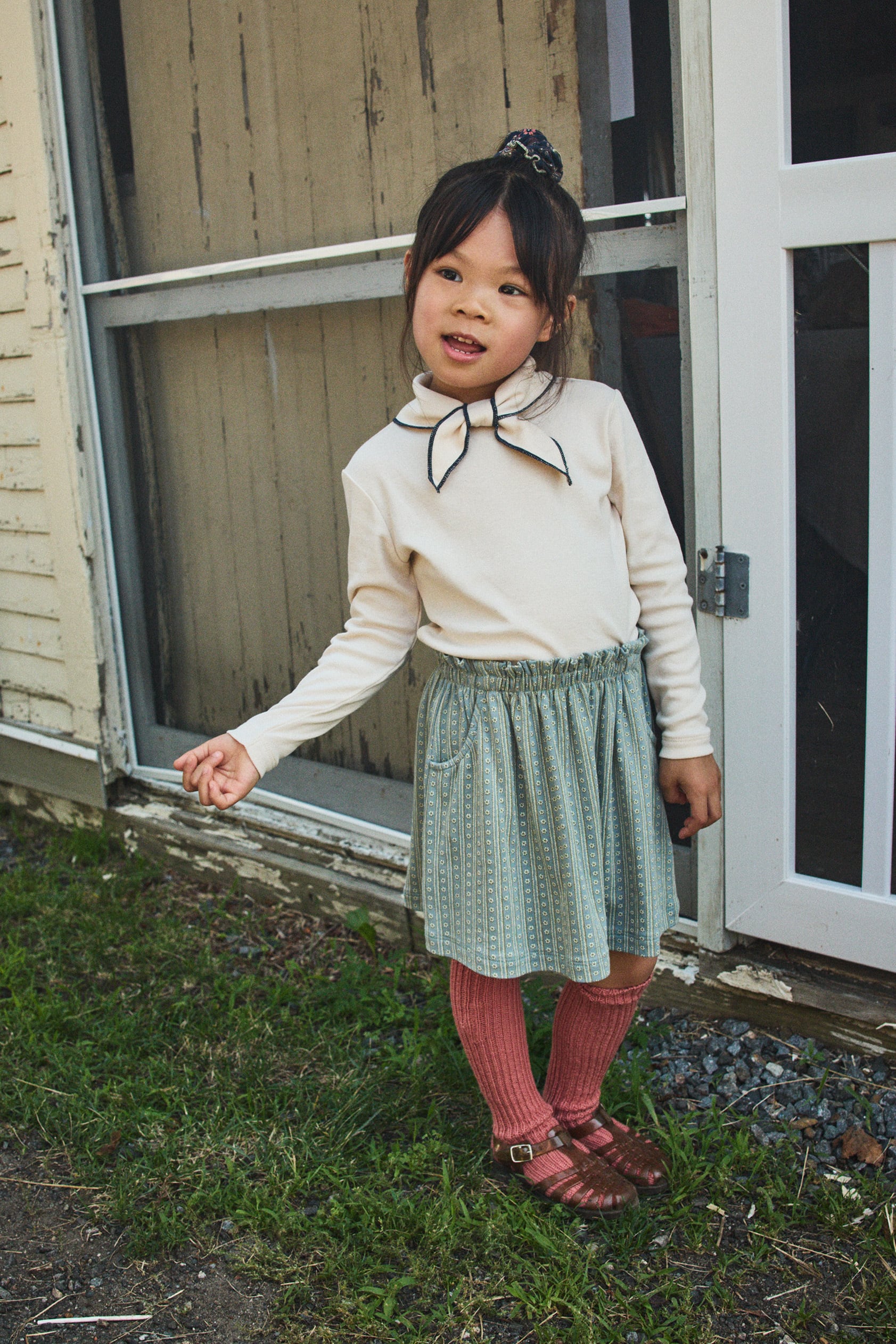 Misha & Puff Scout Top String EVERGREEN