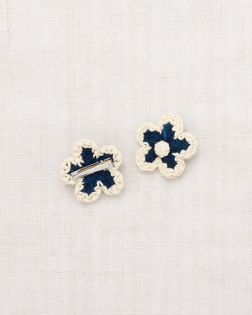 Misha & Puff Medium Flower Clip Set/ Celestial