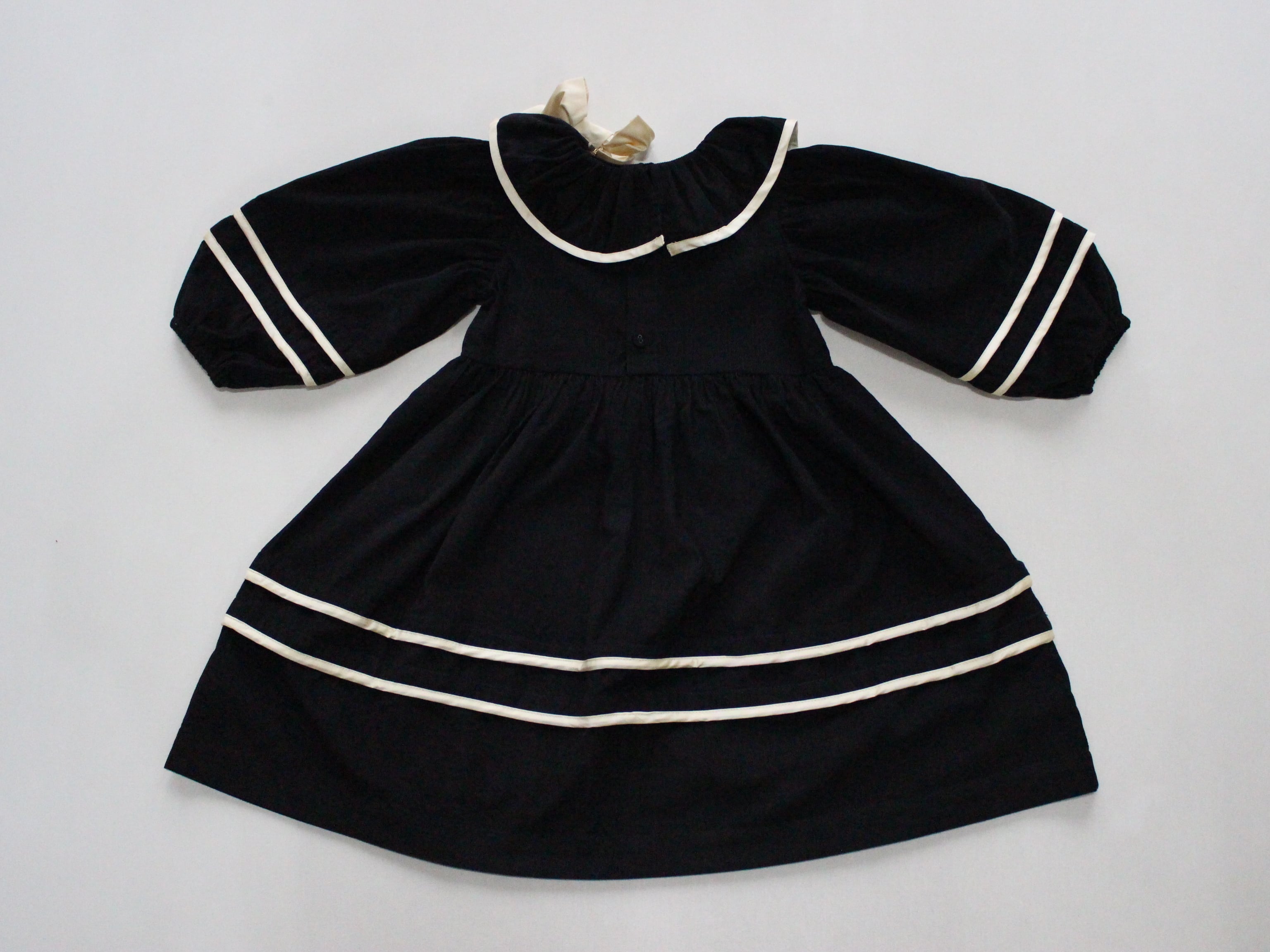 BONJOUR DIARY Dress black baby cord