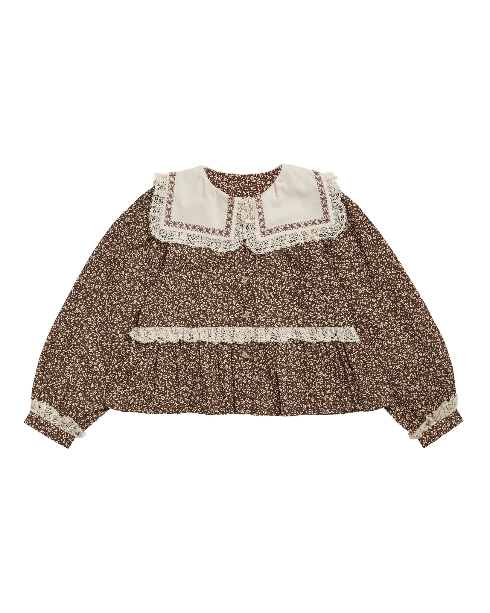 little cotton clothes Alana Blouse Bracken Floral