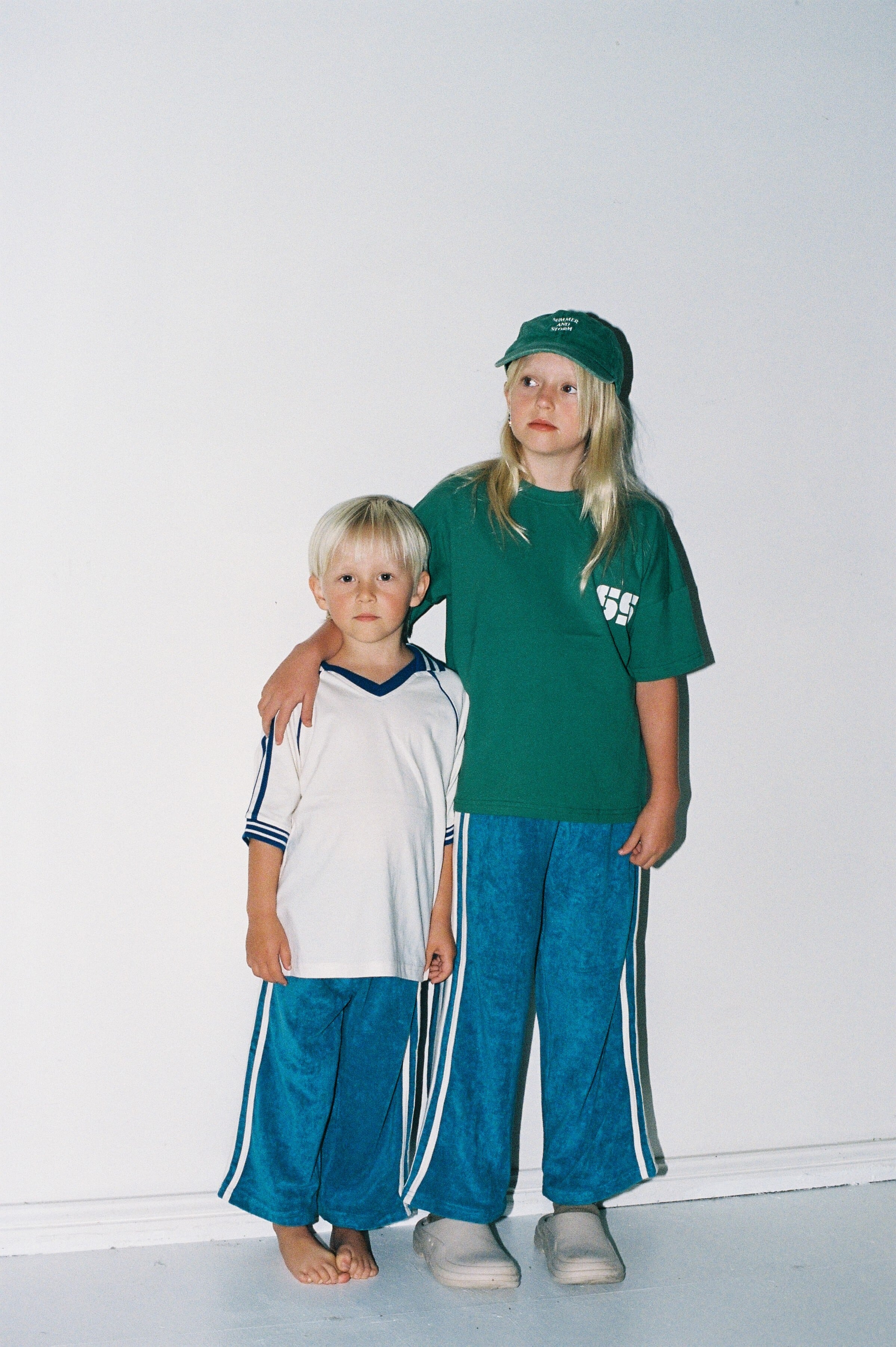 SUMMER and STORM OVERSIZED TEE - GREEN SS