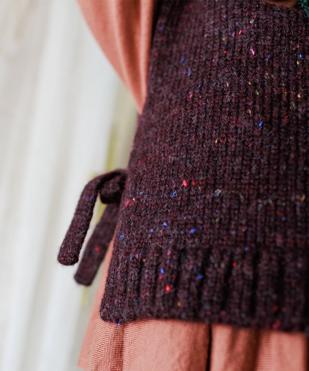 MABLI MOYA VEST - Fig S