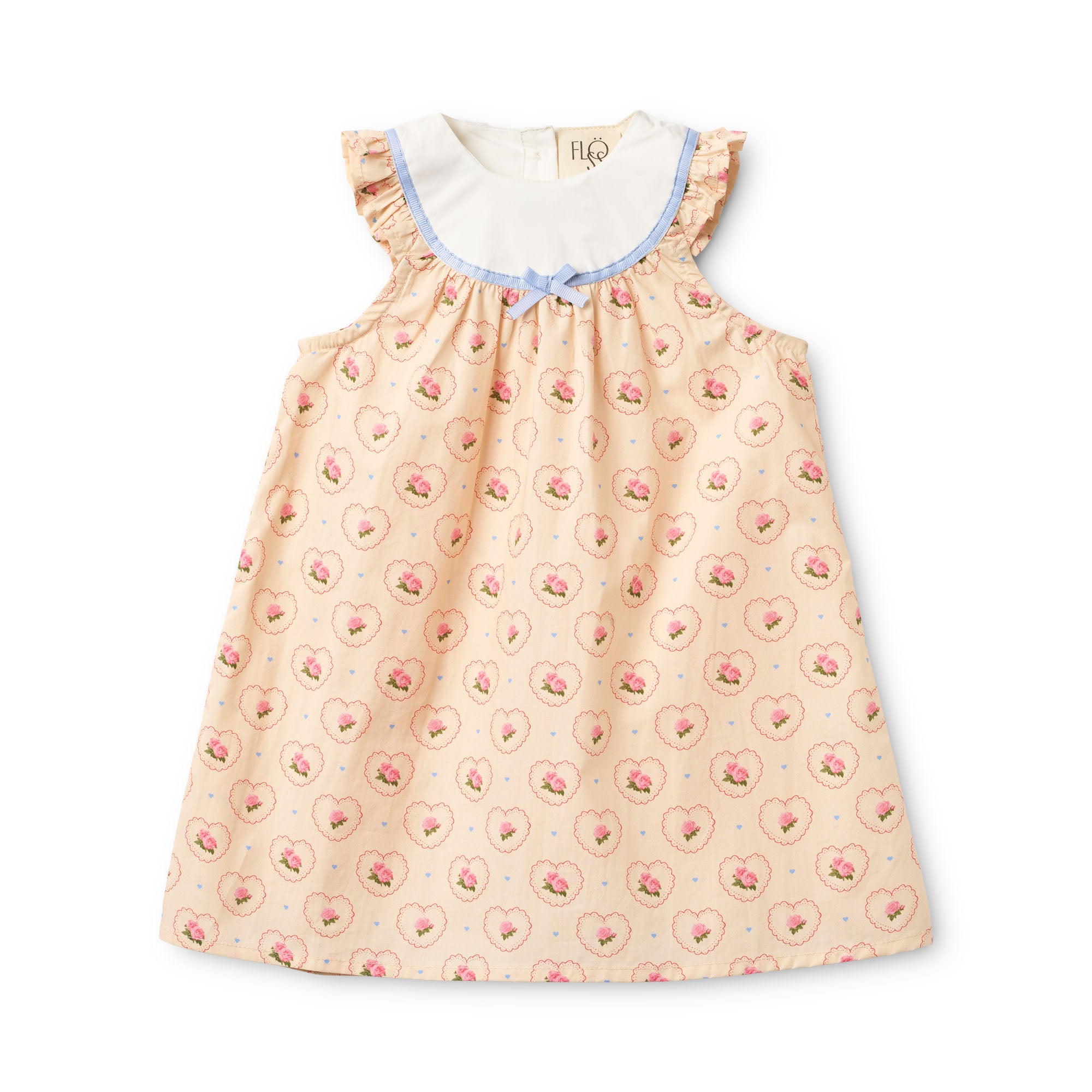 Flöss Berta Dress Rosy Heart