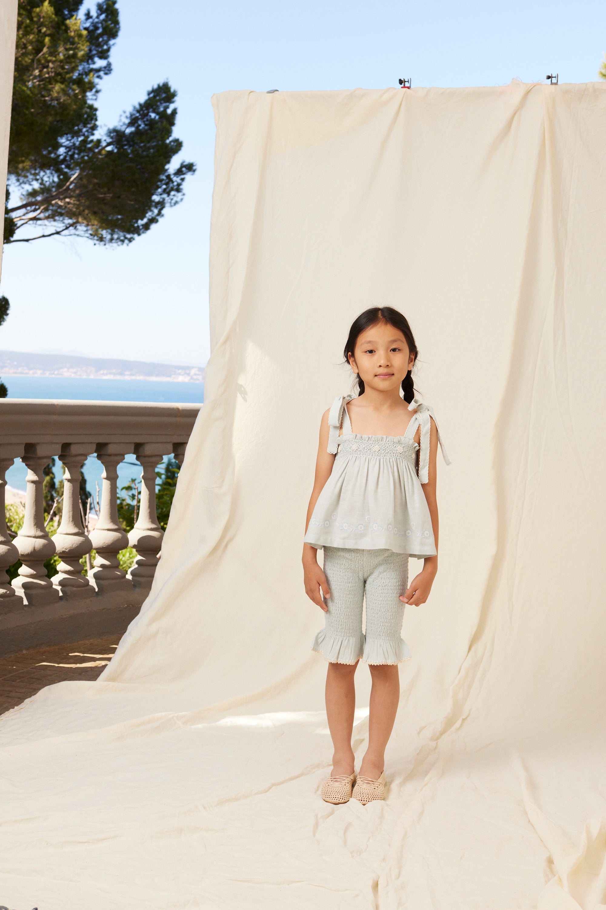 Bebe Organic Maya Top Cloud Blue