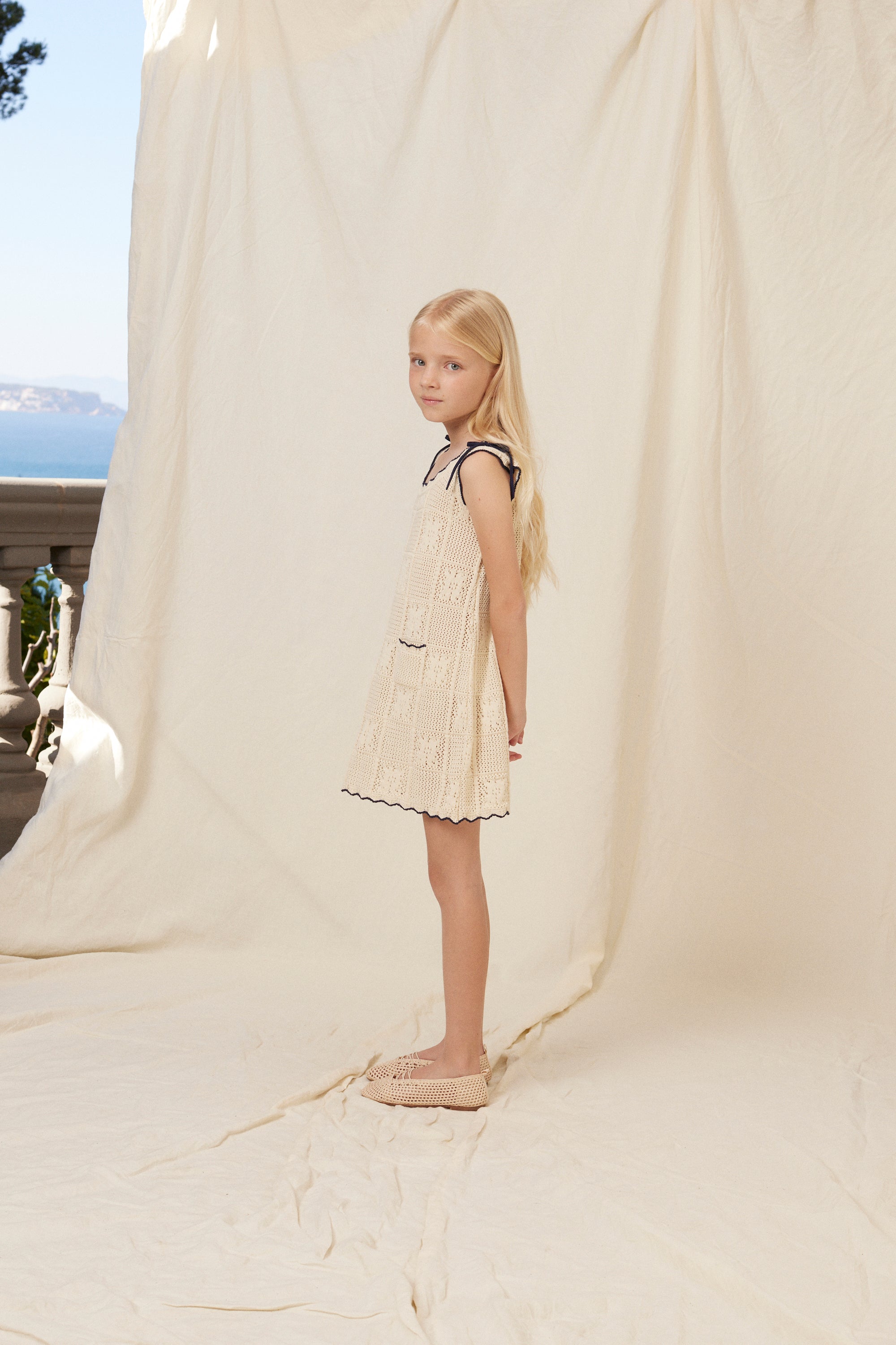 Bebe Organic Elina Dress Natural Lace Kit