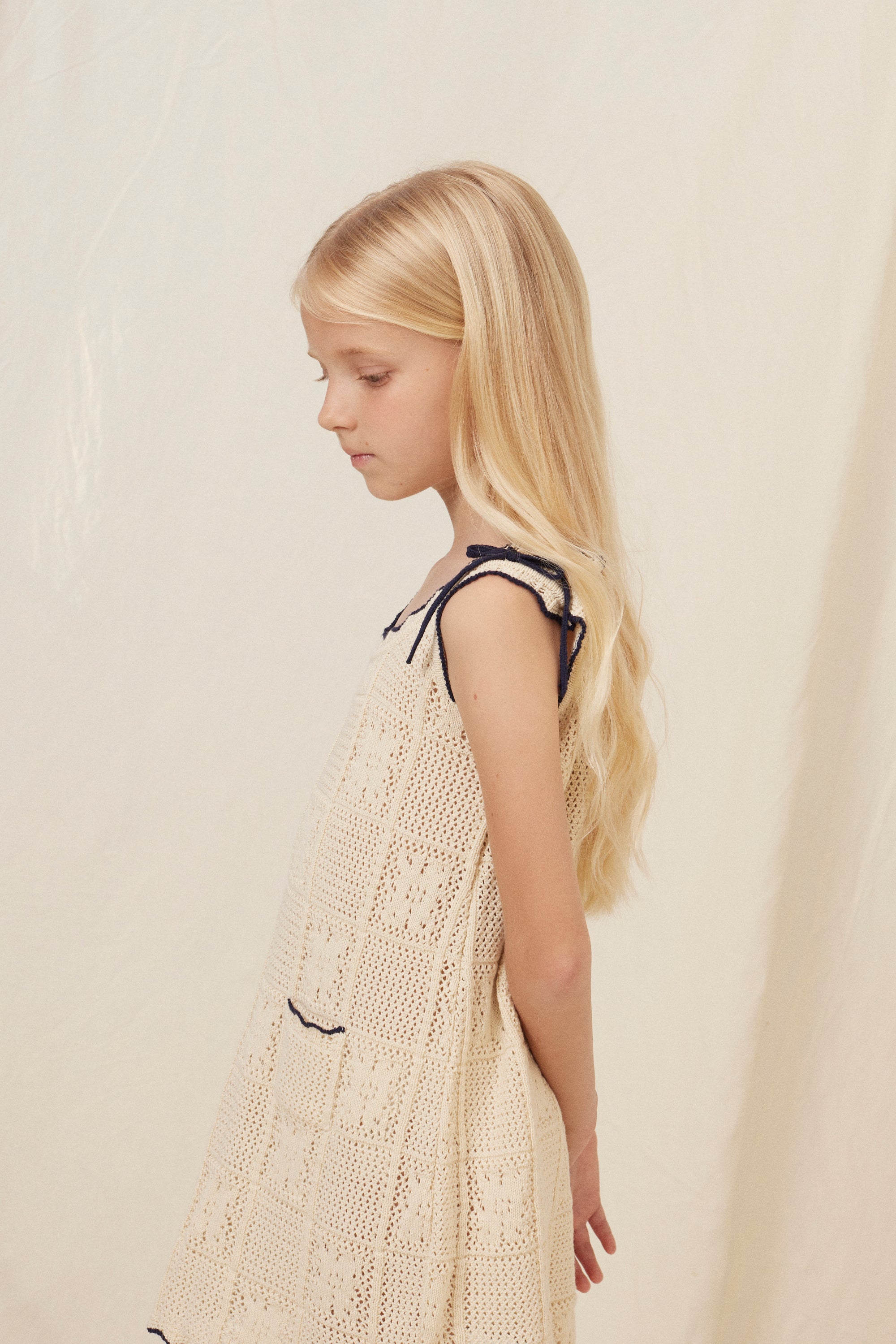 Bebe Organic Elina Dress Natural Lace Kit