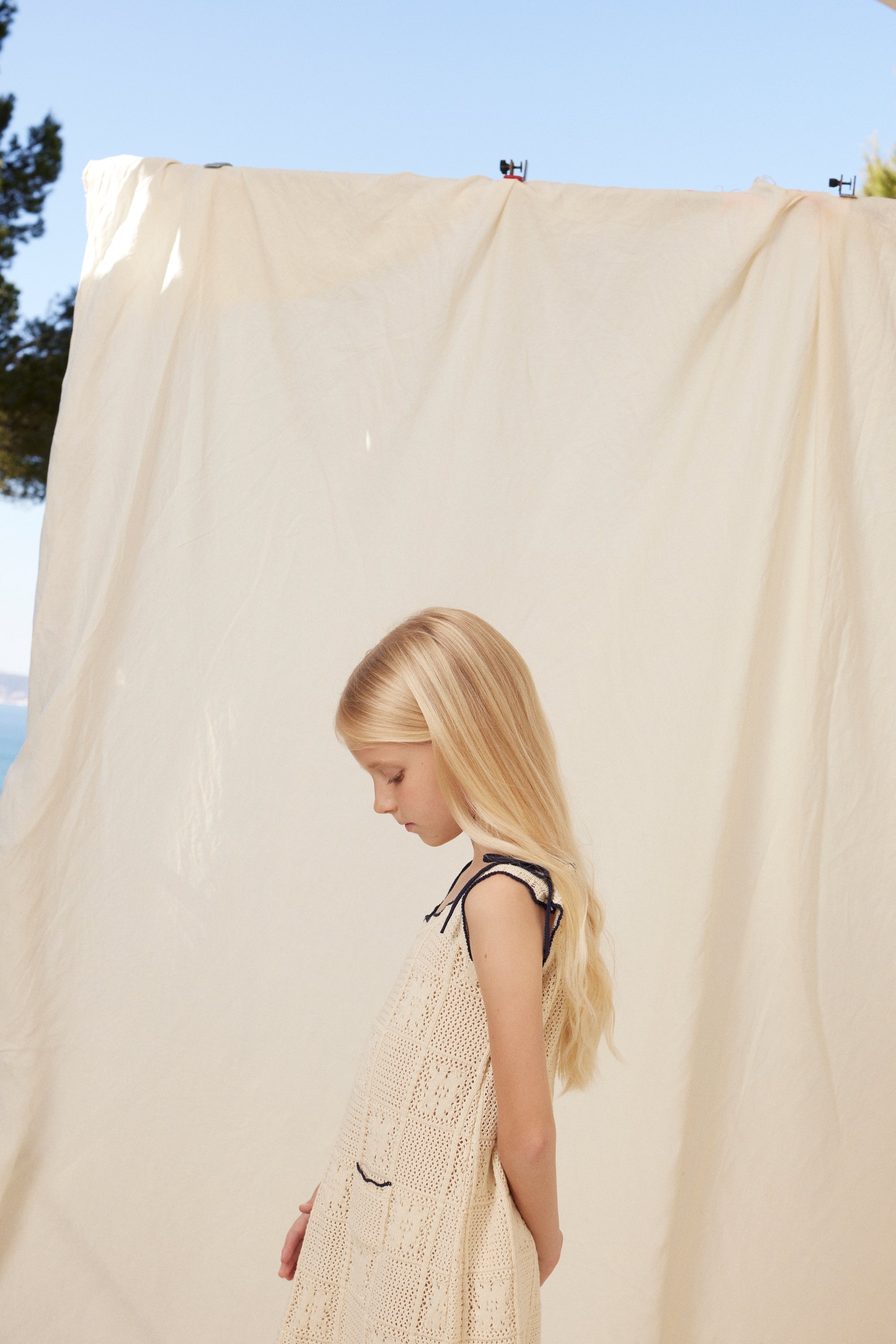 Bebe Organic Elina Dress Natural Lace Kit
