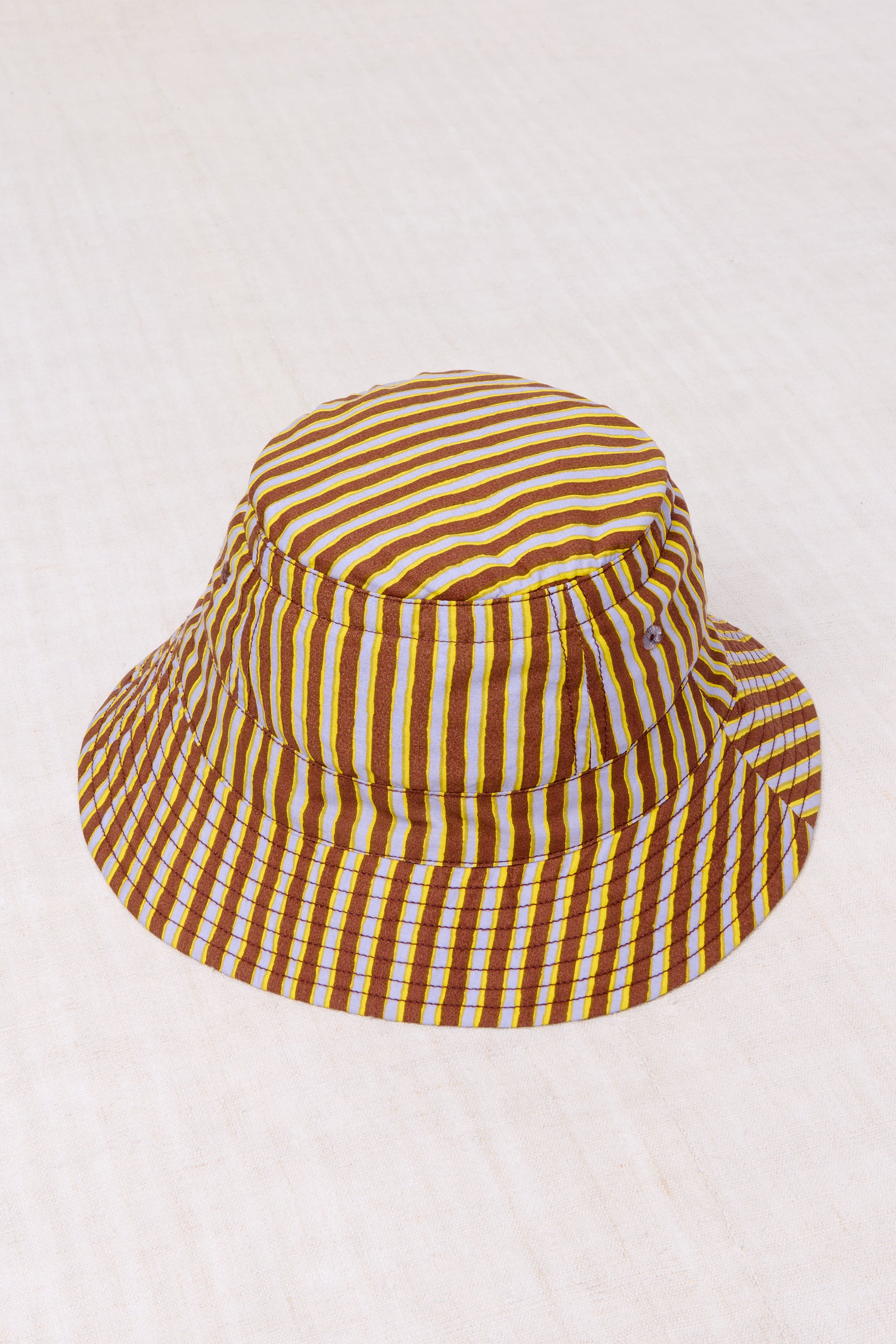 ・Misha & Puff BUCKET HAT COLA PAINTERLY STRIPE 26ss Drop1