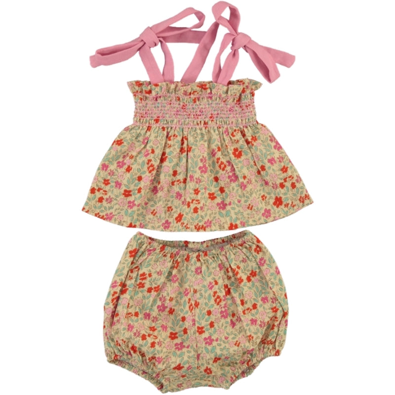 ROMPERS Eleanor Baby Set Floral Meadow