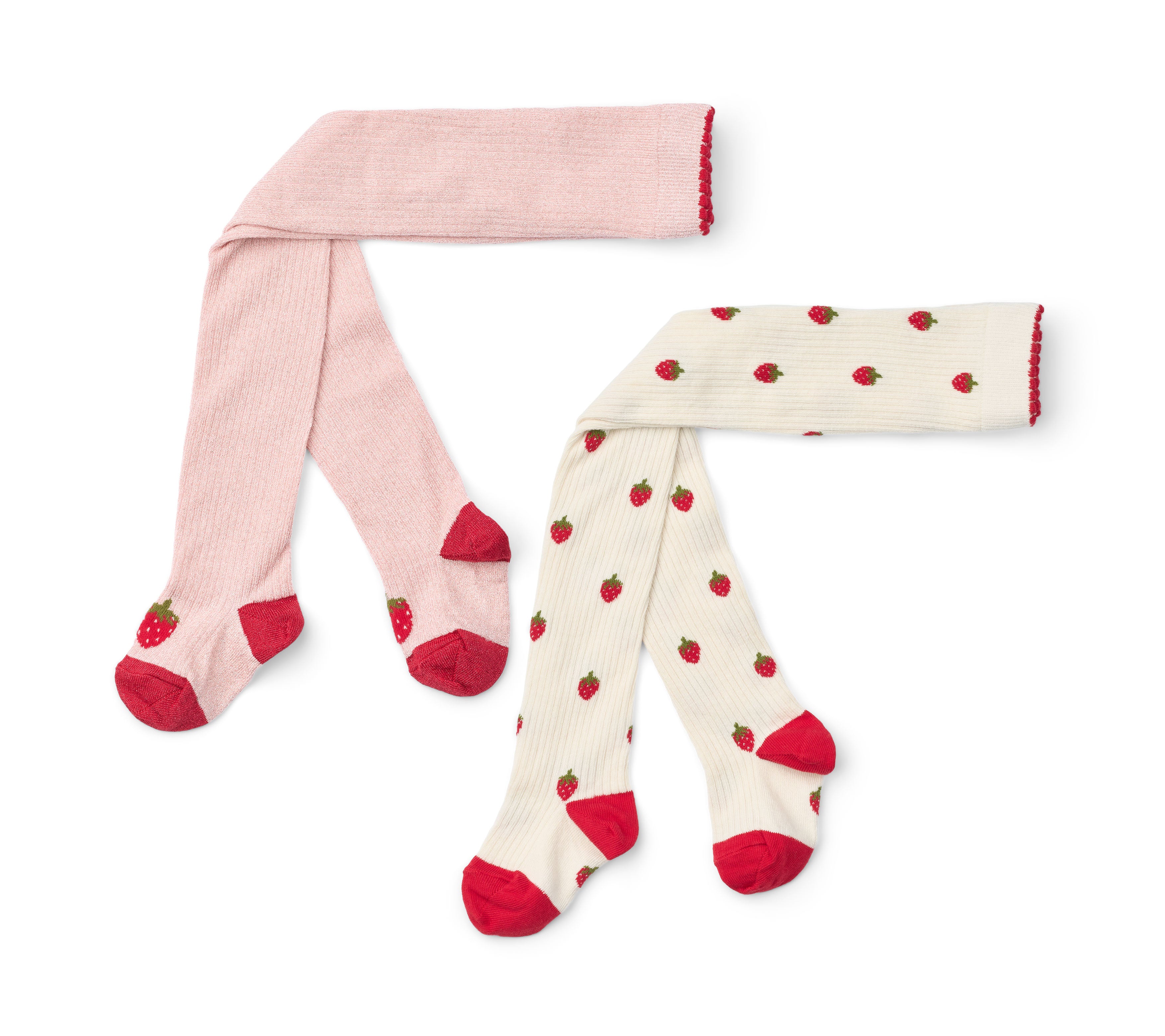 Flöss Vera Tights 2-pack Glitter Berry Mix