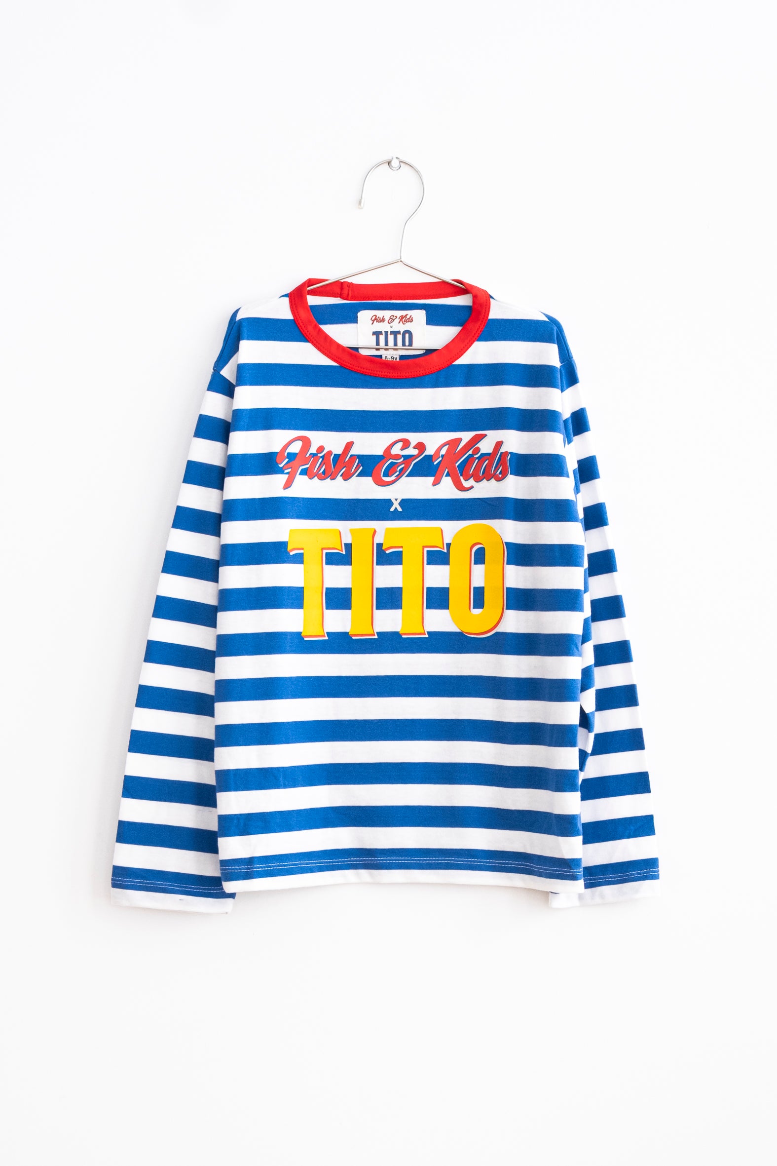 FISH & KIDS STRIPES LONG SLEEVES NAVY STRIPES