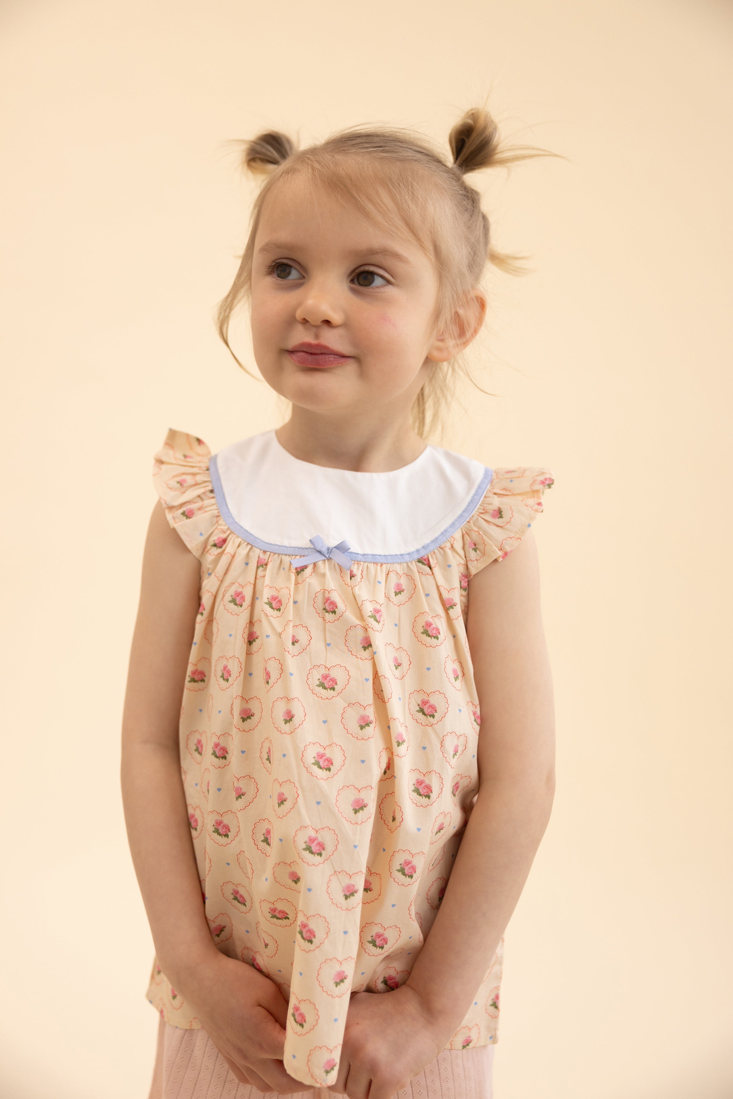 Flöss Berta Dress Rosy Heart