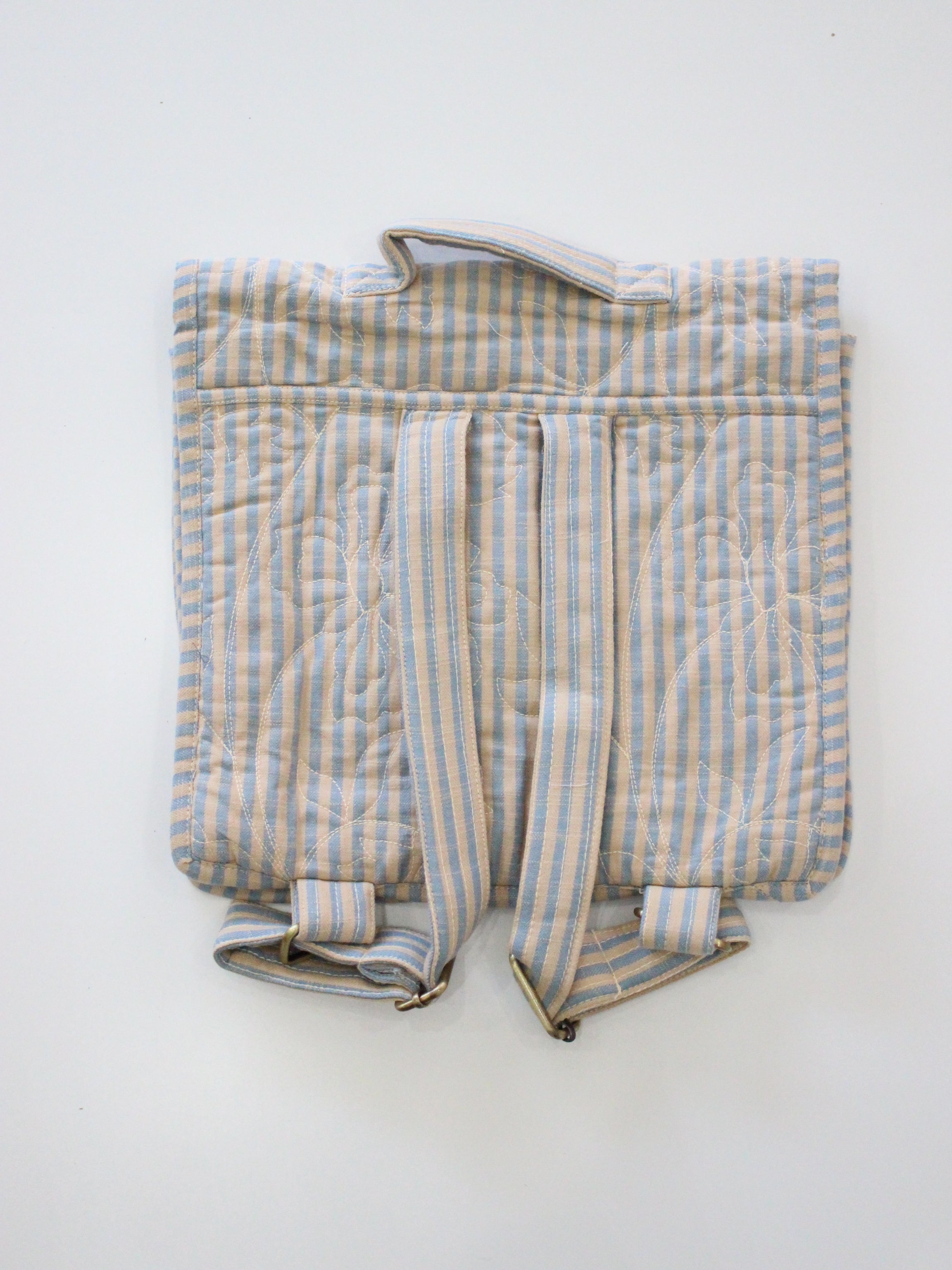BONJOUR DIARY School bag Transat stripe