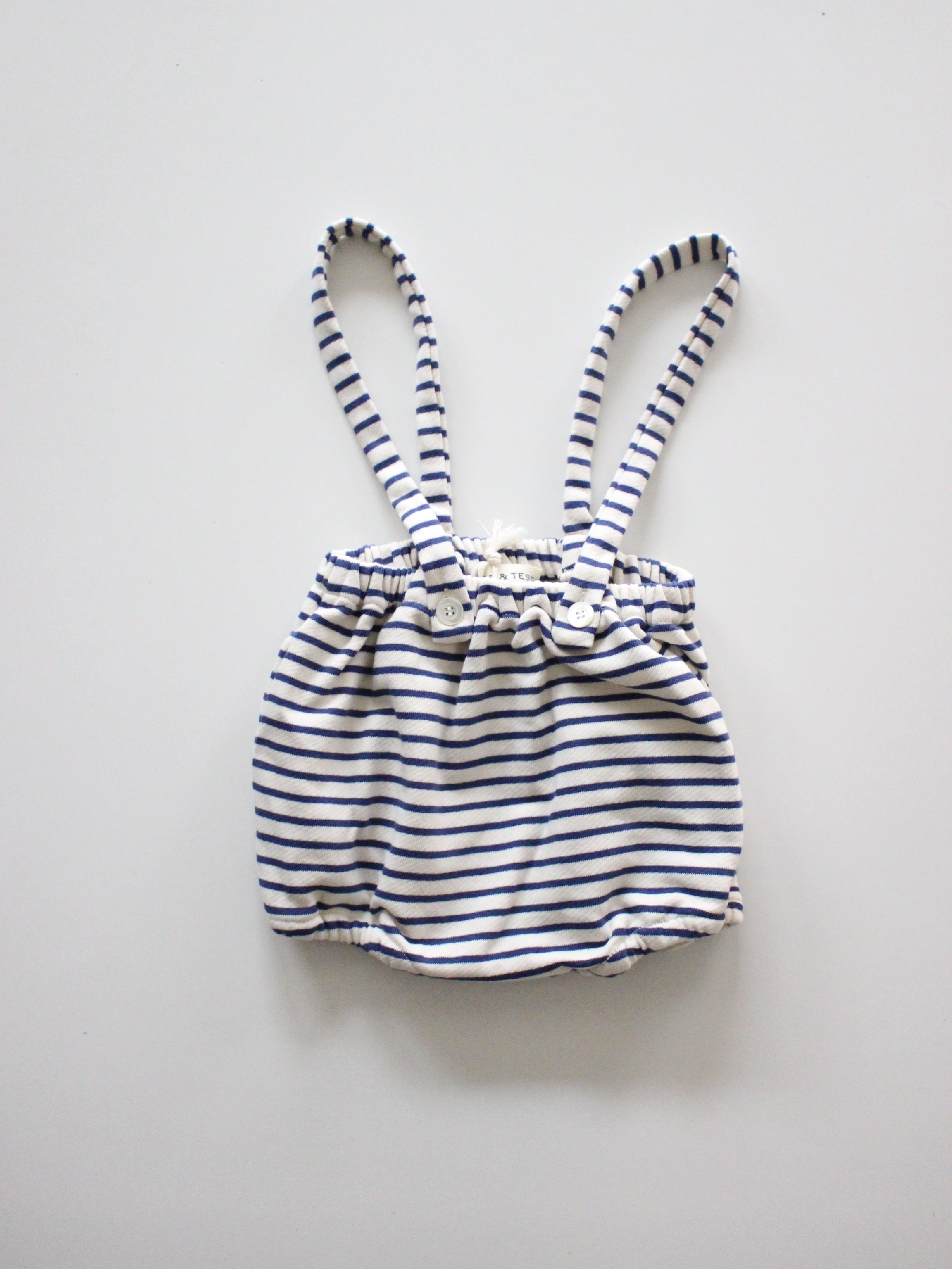 BABE & TESS Sweet salopette Jumpsuit Naby blue