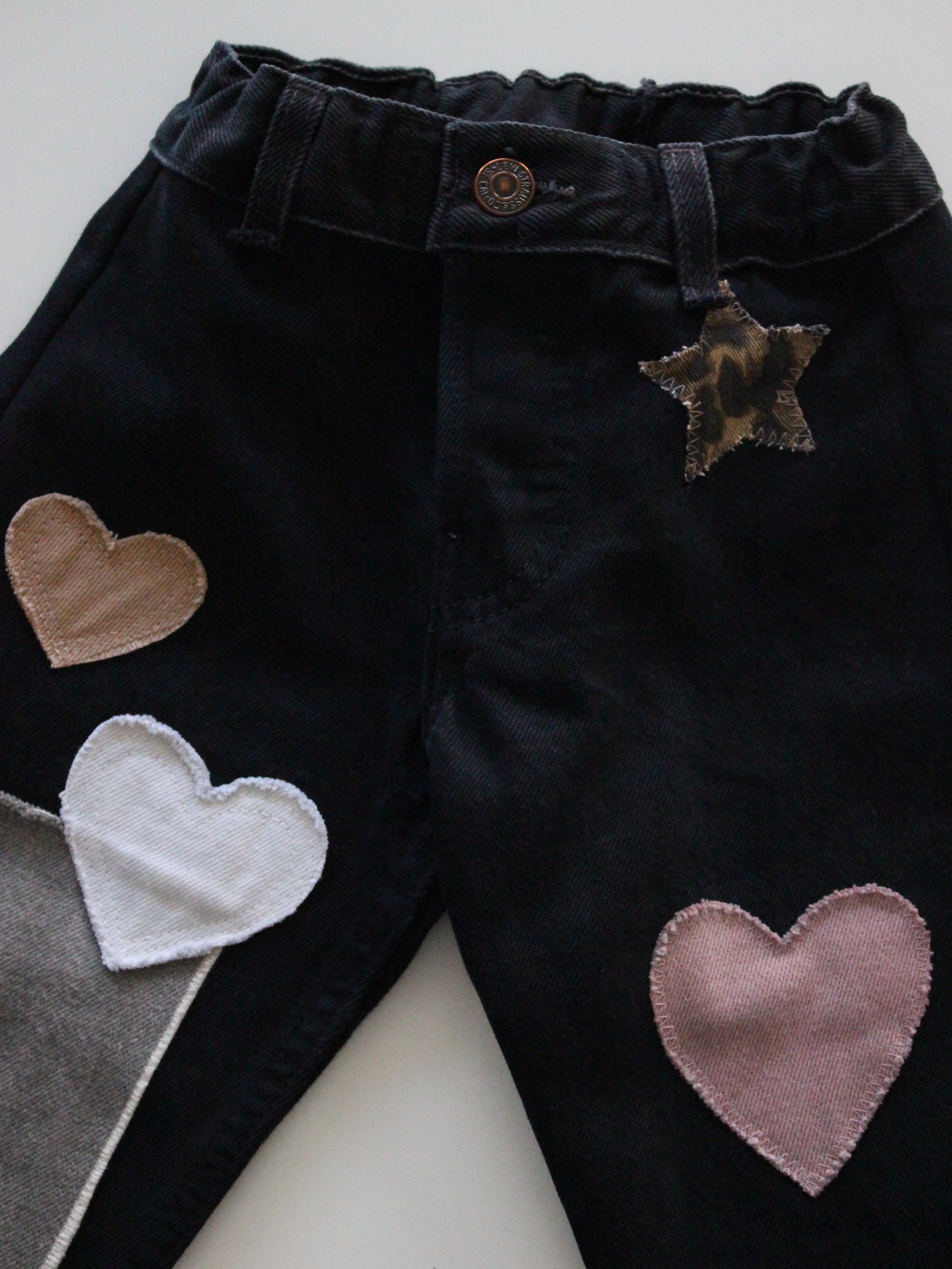 Wunderlang LOVE Jeans "black"