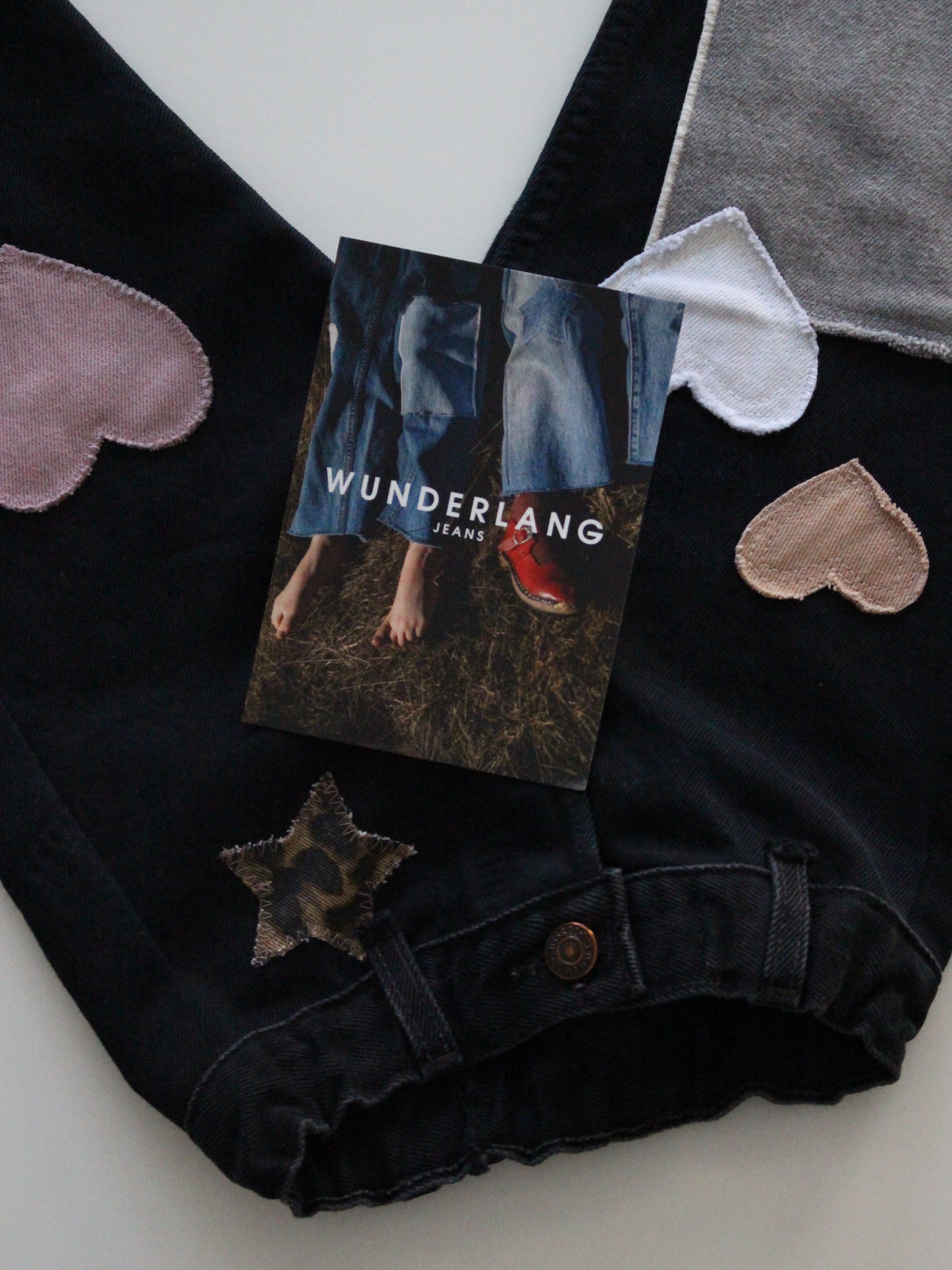 Wunderlang LOVE Jeans "black"
