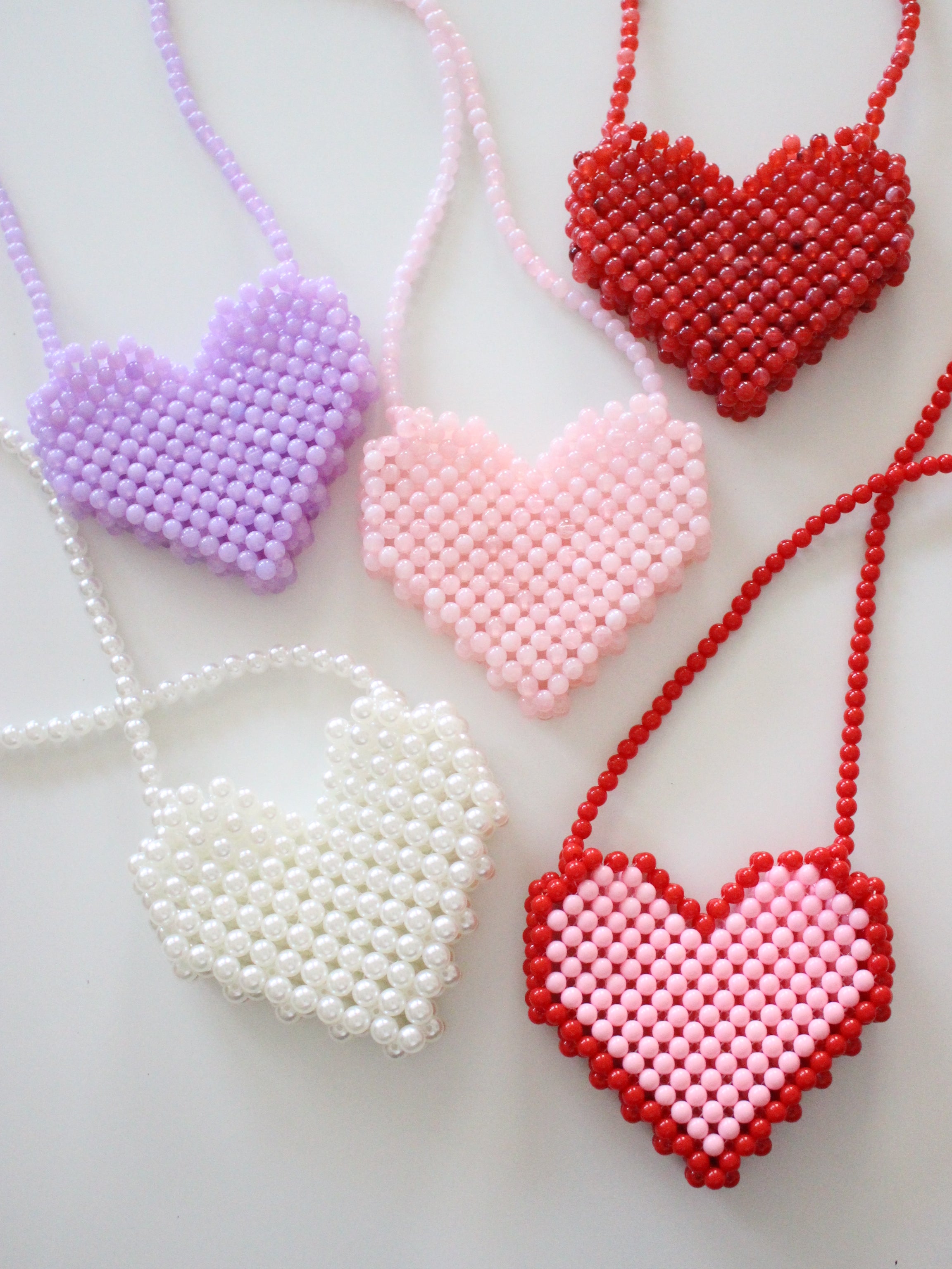 goodots. Heart pochette Pearl