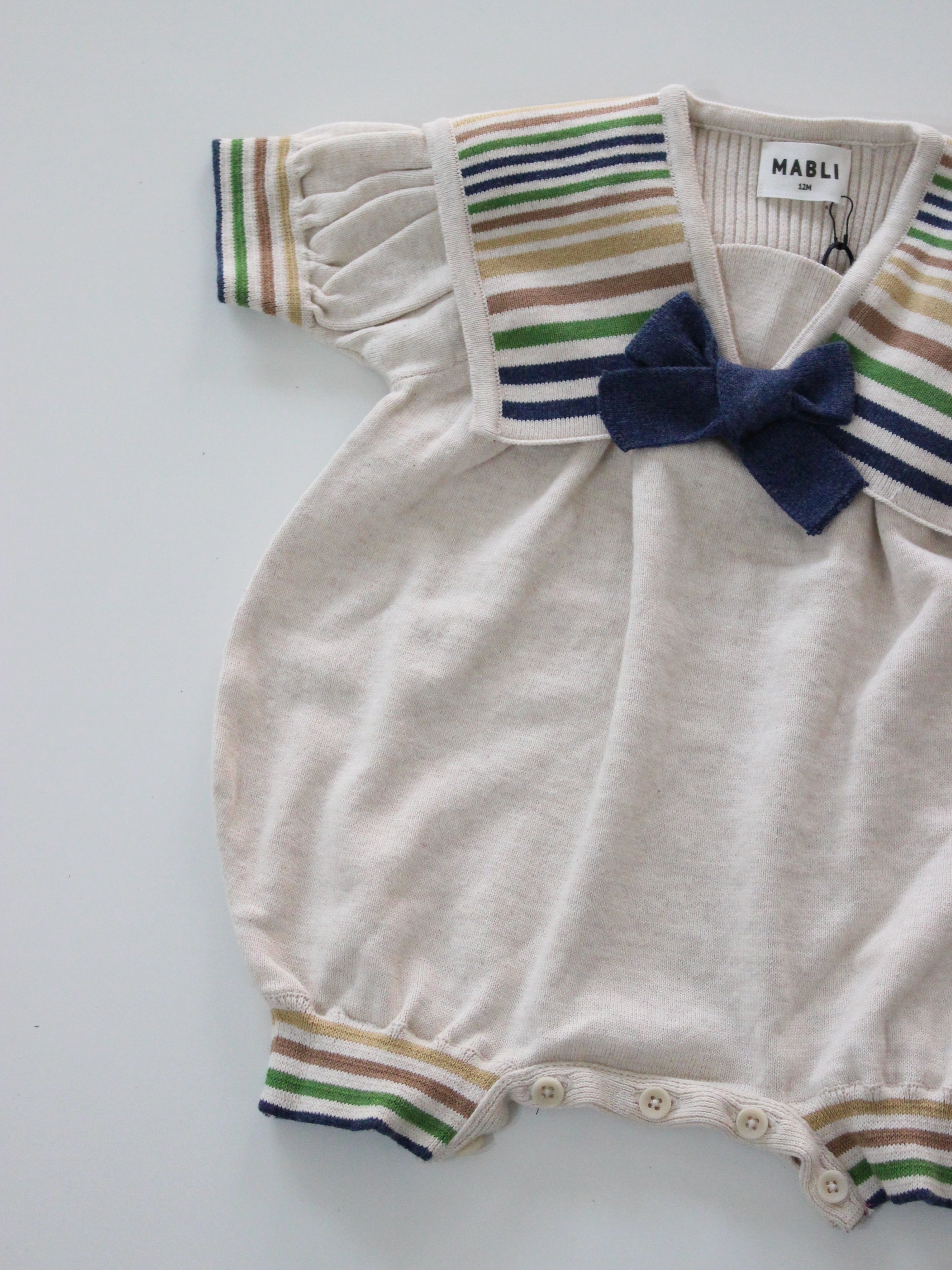 MABLI CORDELIA ROMPER SHELL MELANGE