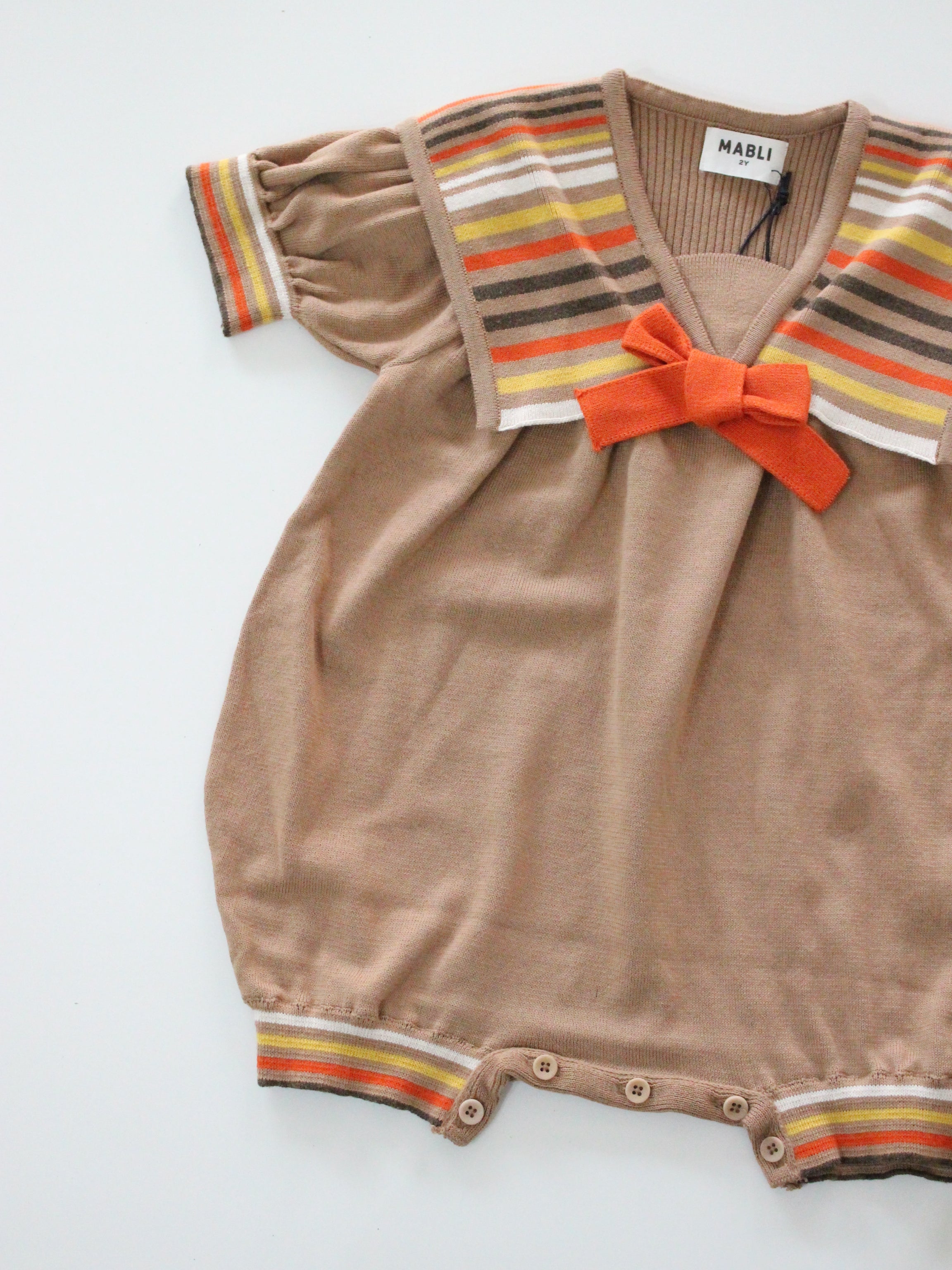 MABLI CORDELIA ROMPER PORTOBELLO