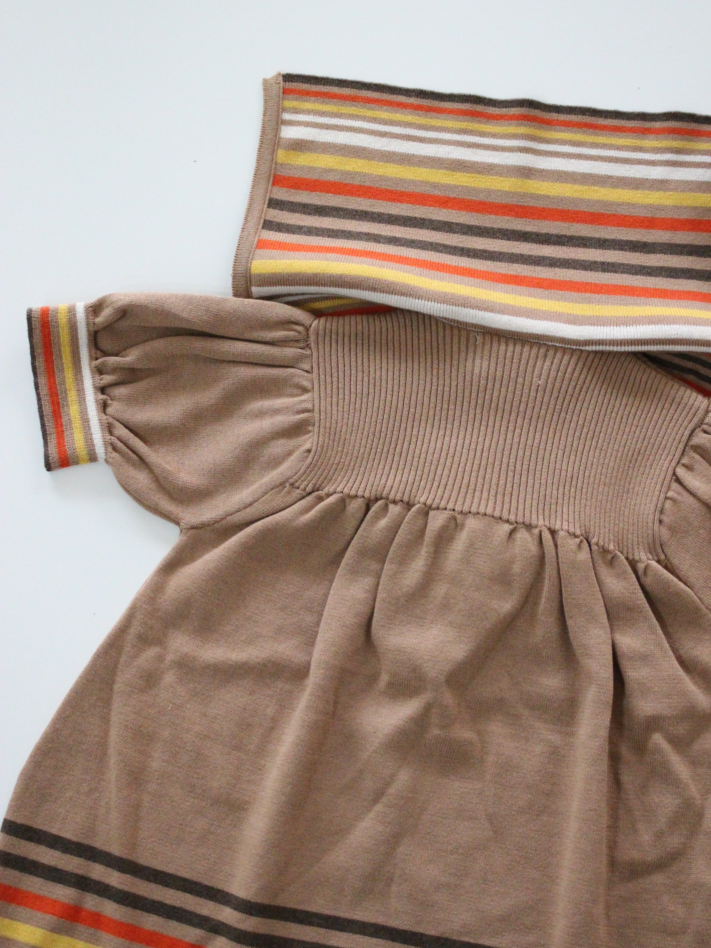 MABLI CORDELIA DRESS SHELL PORTOBELLO