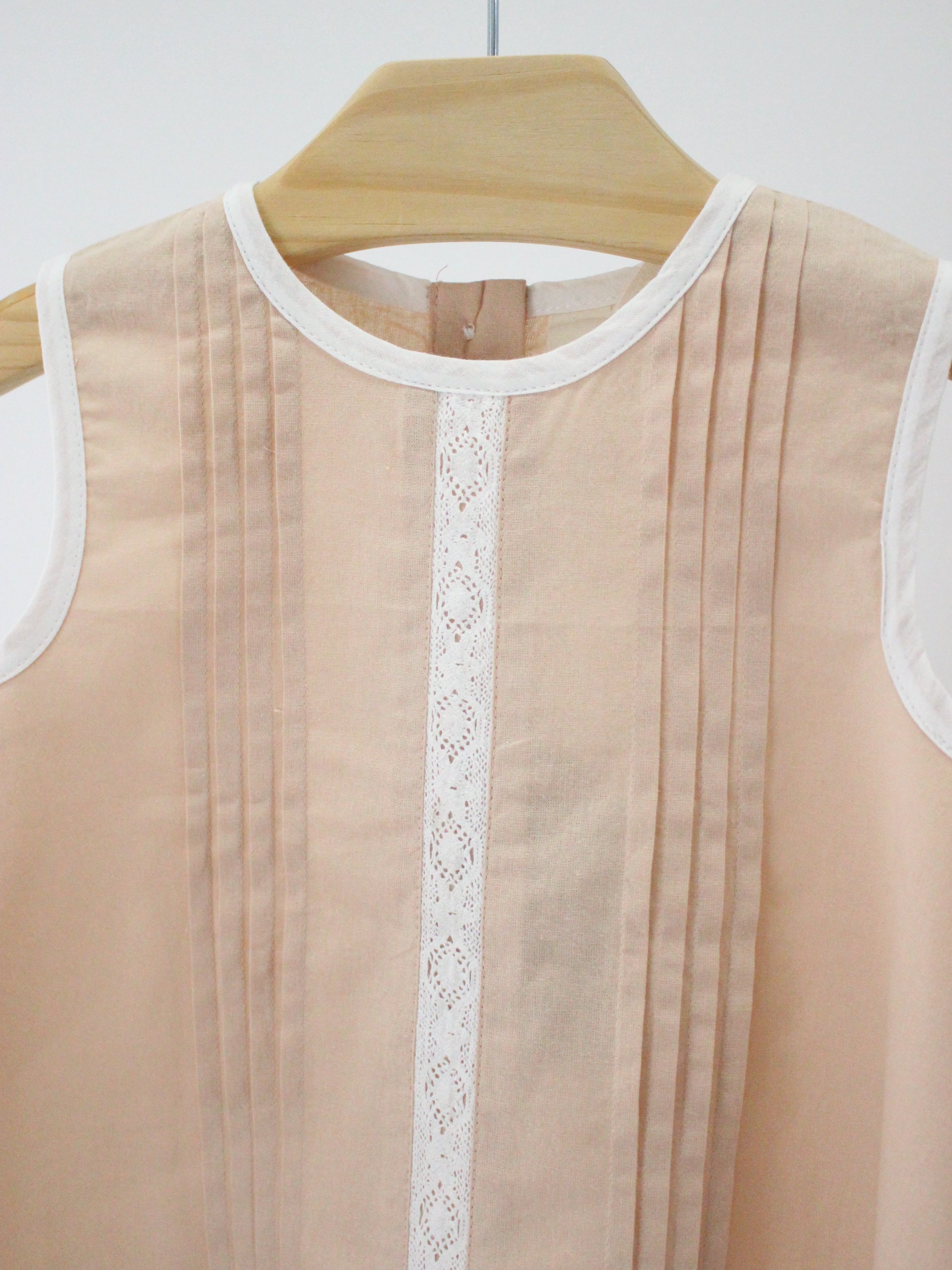 little cotton clothes Hannah Dress in powder