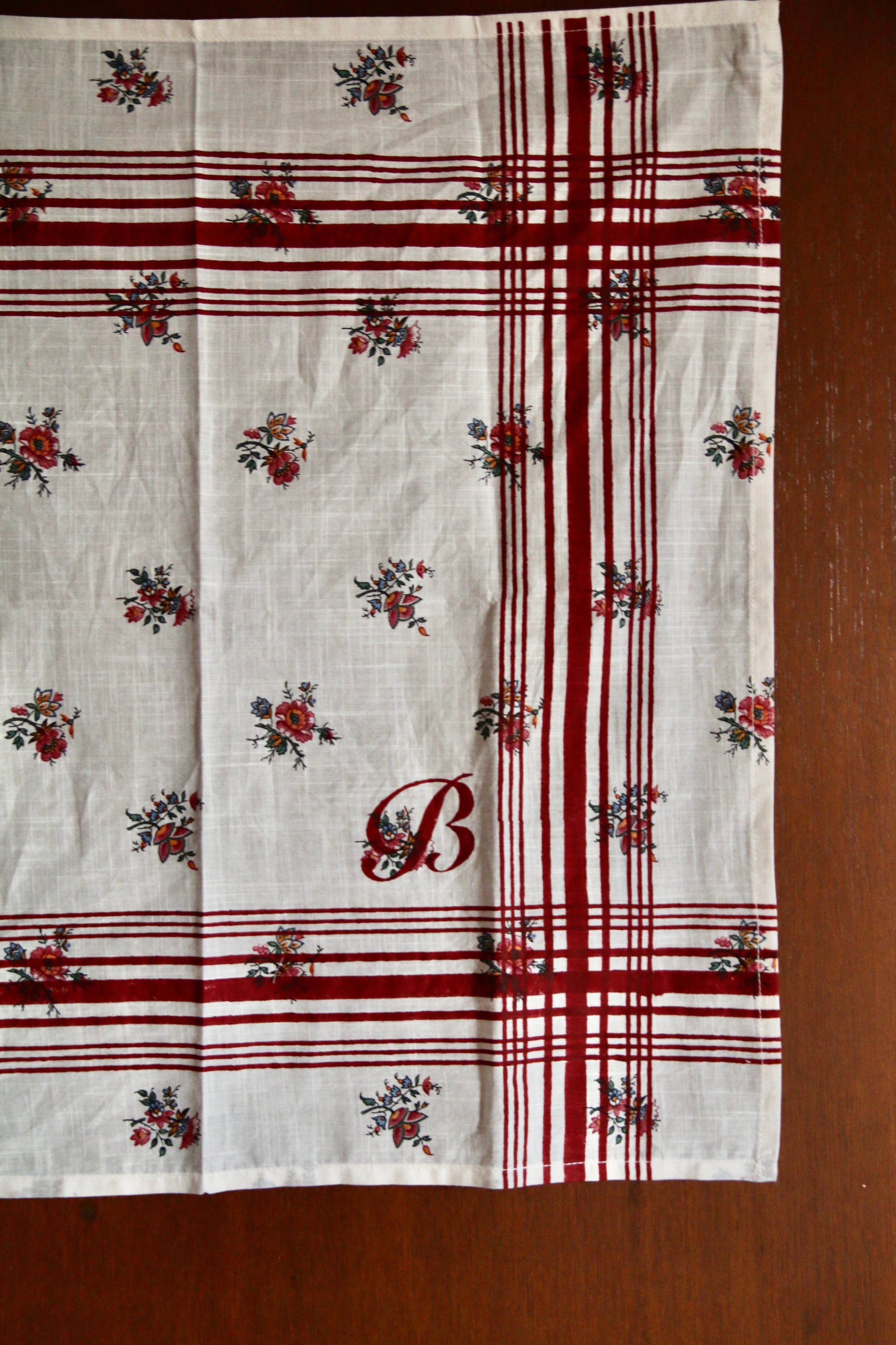 BONJOUR DIARY Shorts with scarf Garden flowers print - Denim