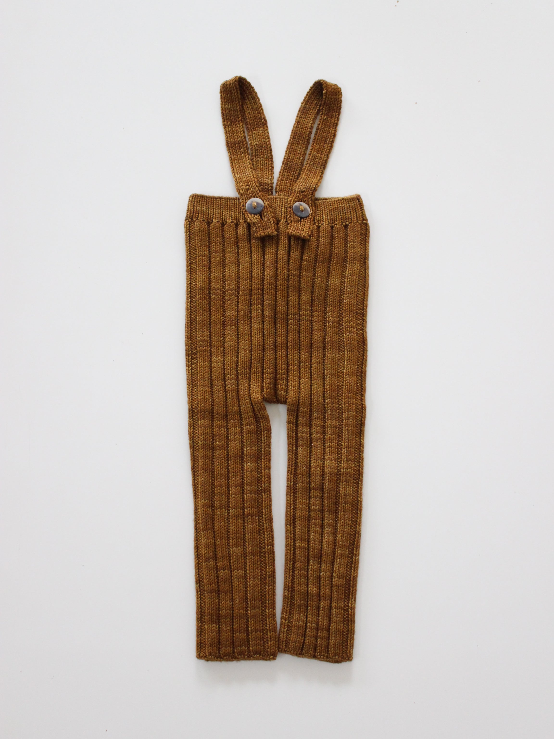 Misha & Puff BABY RIB LONGIES (NUTMEG) 26aw Drop1