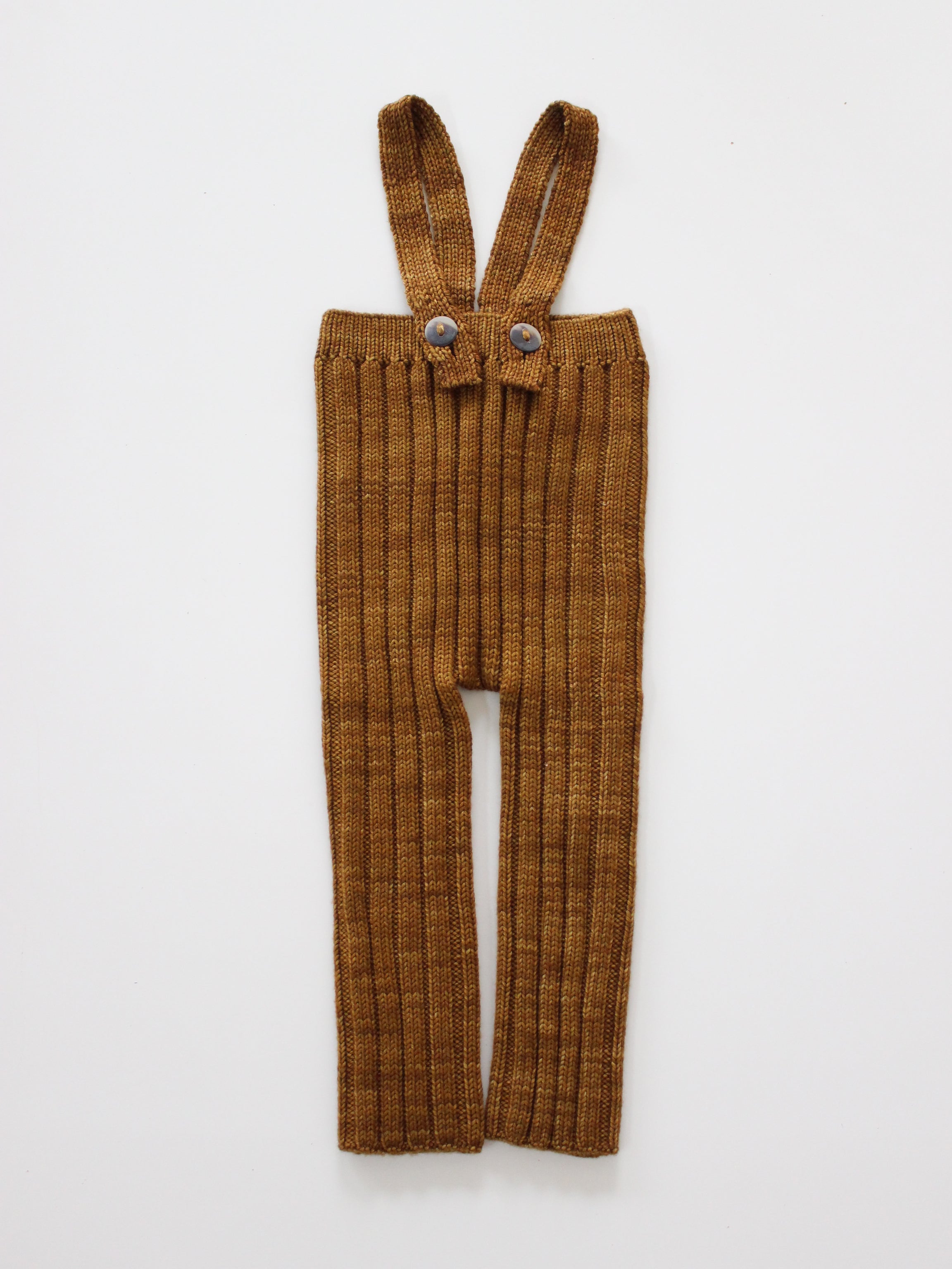 Misha & Puff BABY RIB LONGIES (NUTMEG) 26aw Drop1
