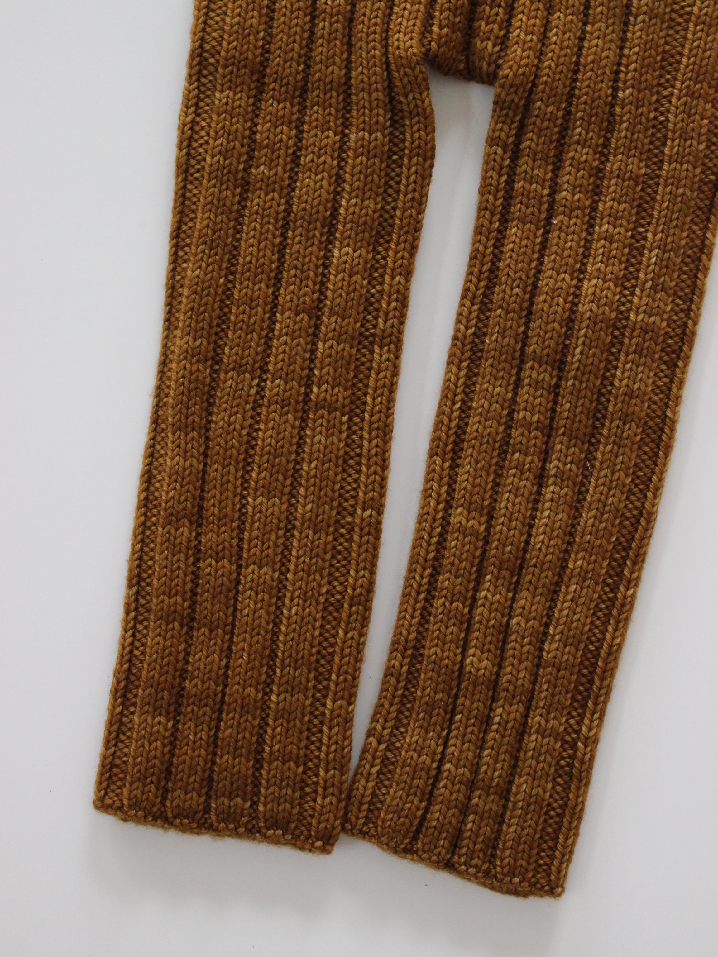 Misha & Puff BABY RIB LONGIES (NUTMEG) 26aw Drop1